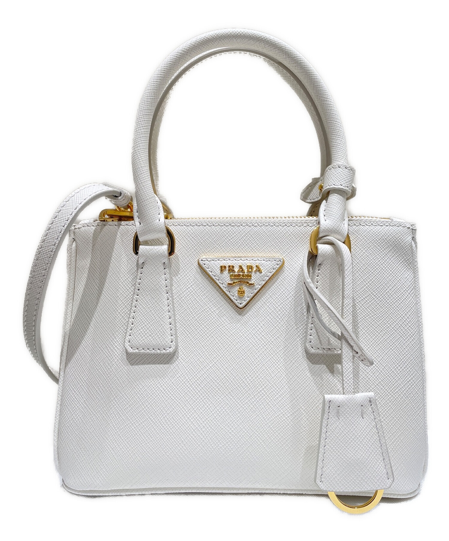 中古・古着通販】PRADA (プラダ) ガレリアハンドバッグ マイクロ