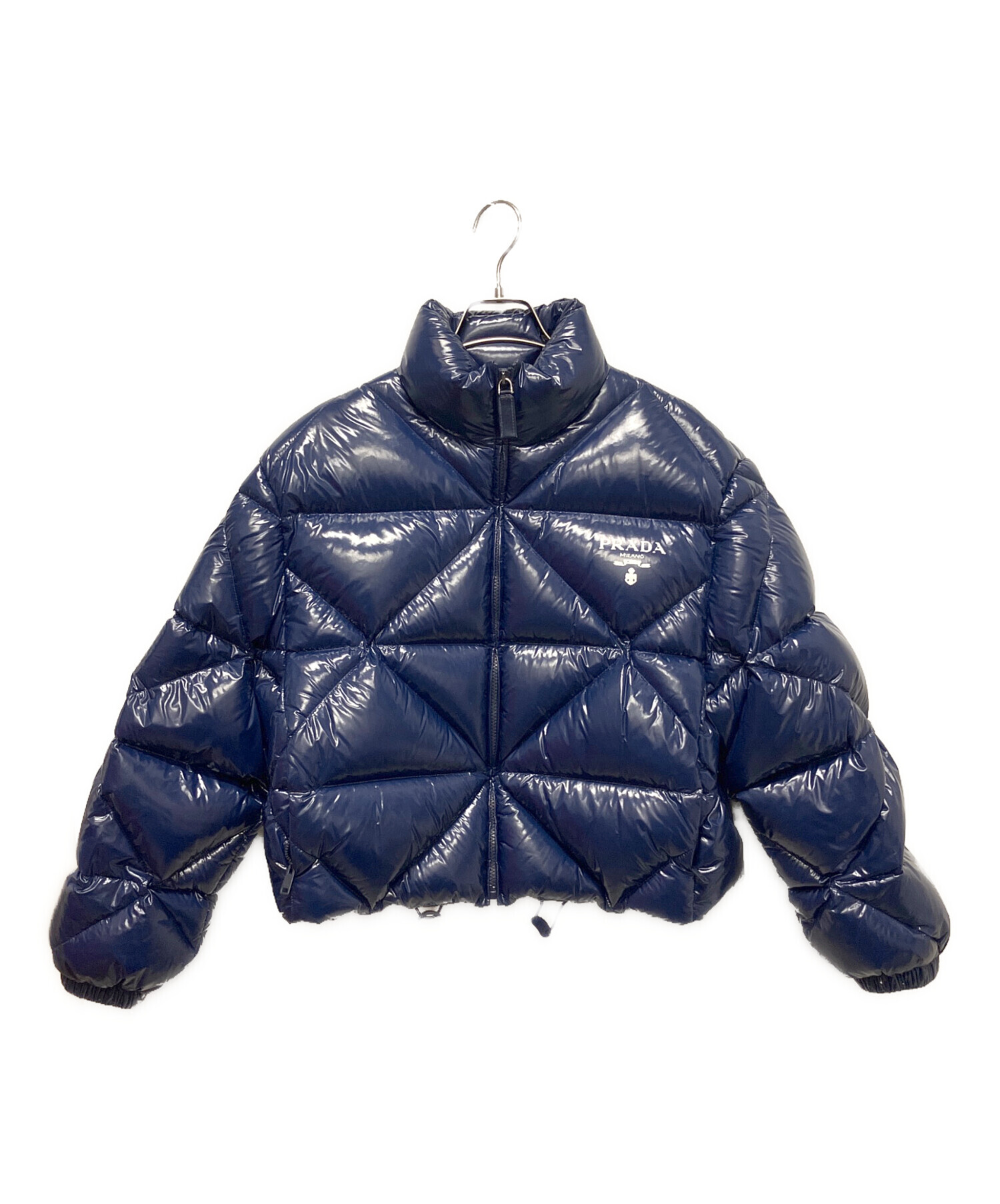 中古・古着通販】PRADA (プラダ) シャイニーキルティング/ナイロン