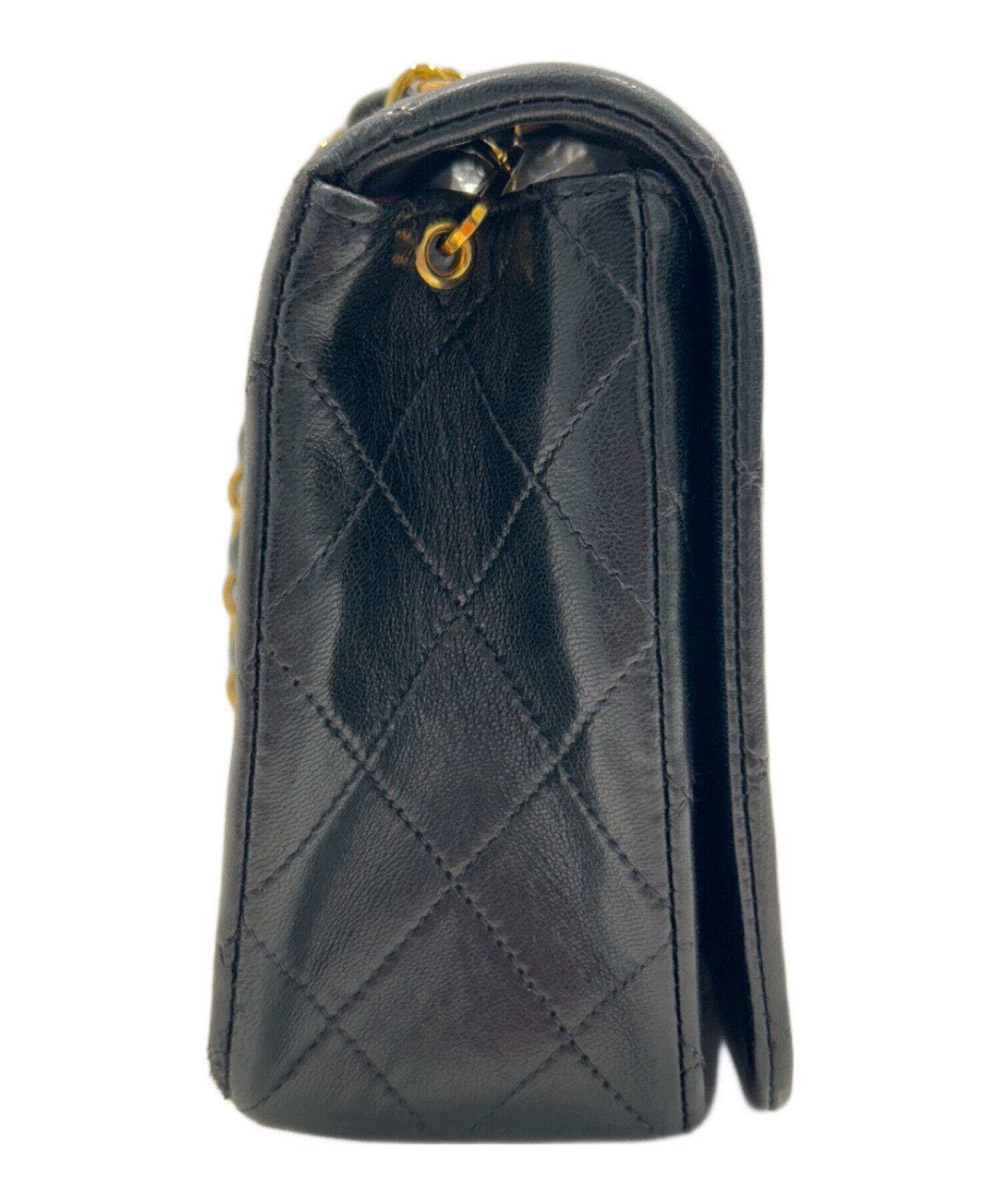 中古・古着通販】CHANEL (シャネル) フルフラップマトラッセショルダー