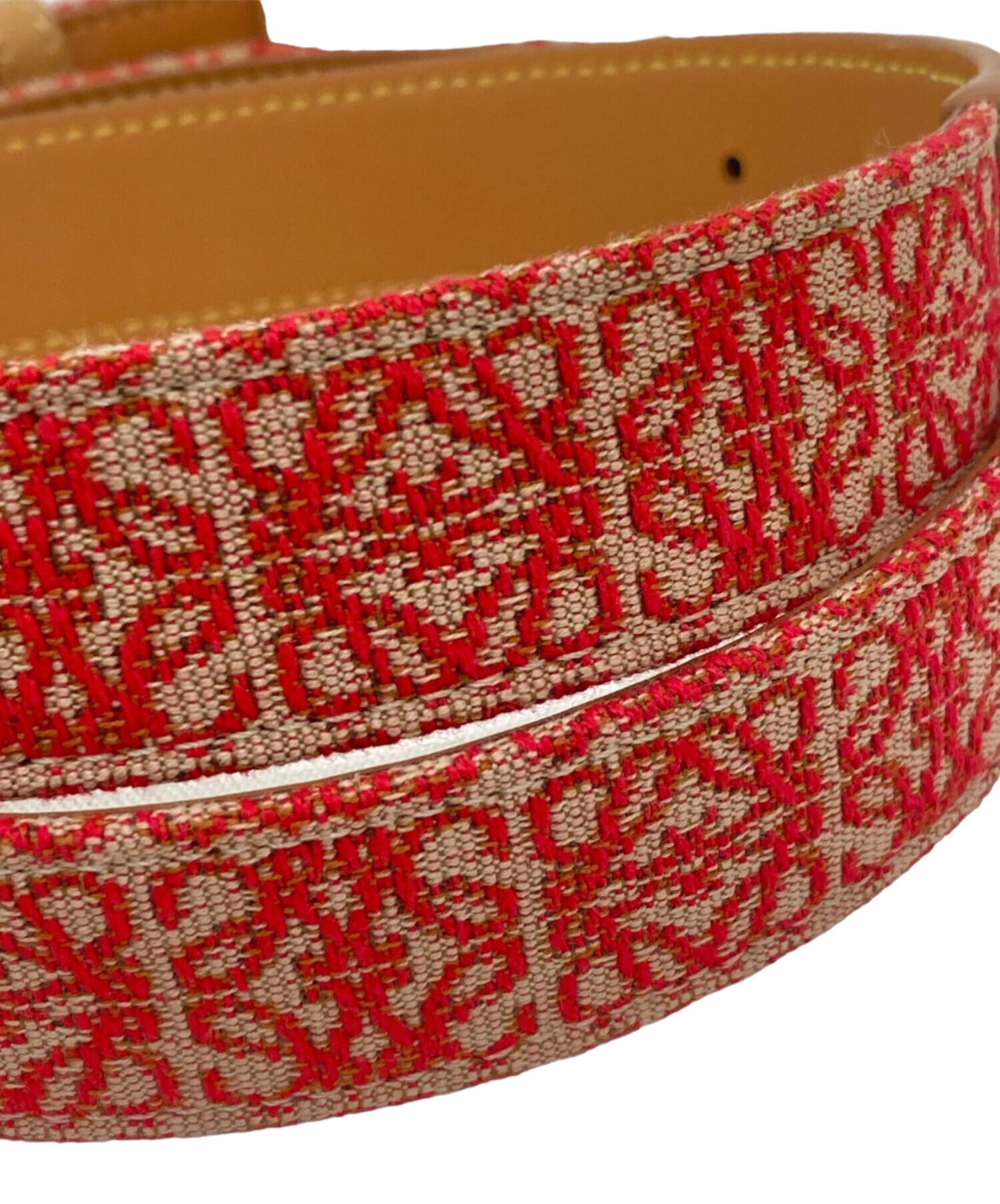 中古・古着通販】LOEWE (ロエベ) アナグラムバックルベルト ベージュ