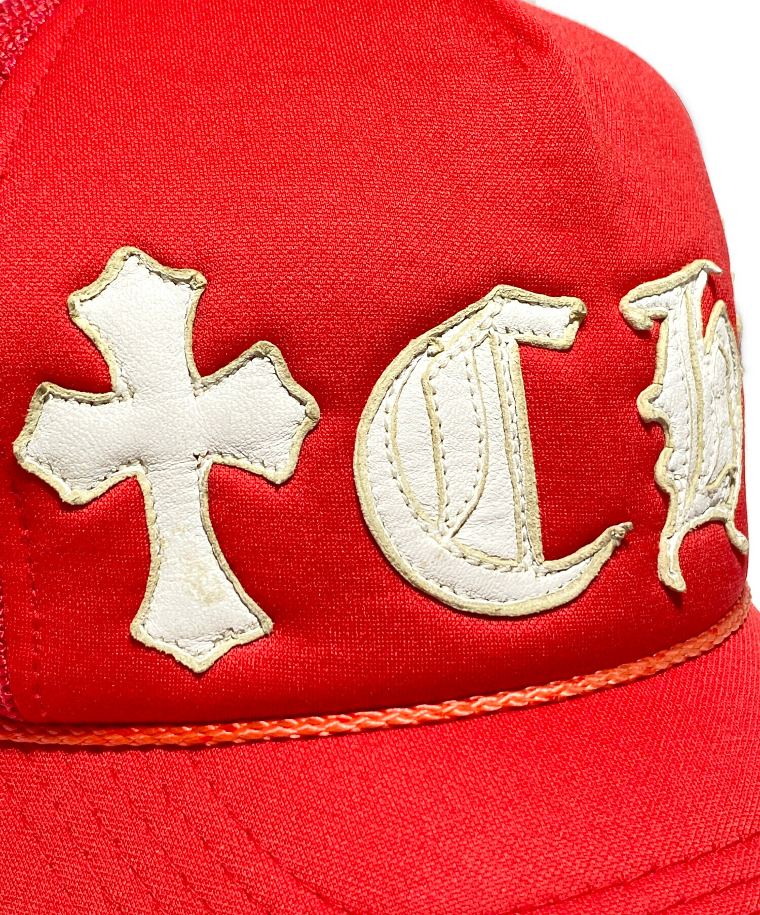 中古・古着通販】CHROME HEARTS (クロムハーツ) クロスパッチレザー