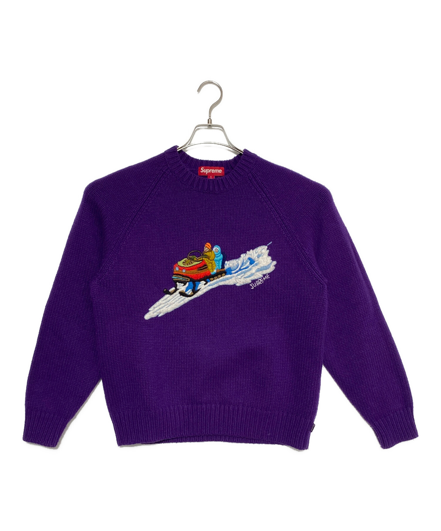 中古・古着通販】SUPREME (シュプリーム) Snowmobile Sweater パープル