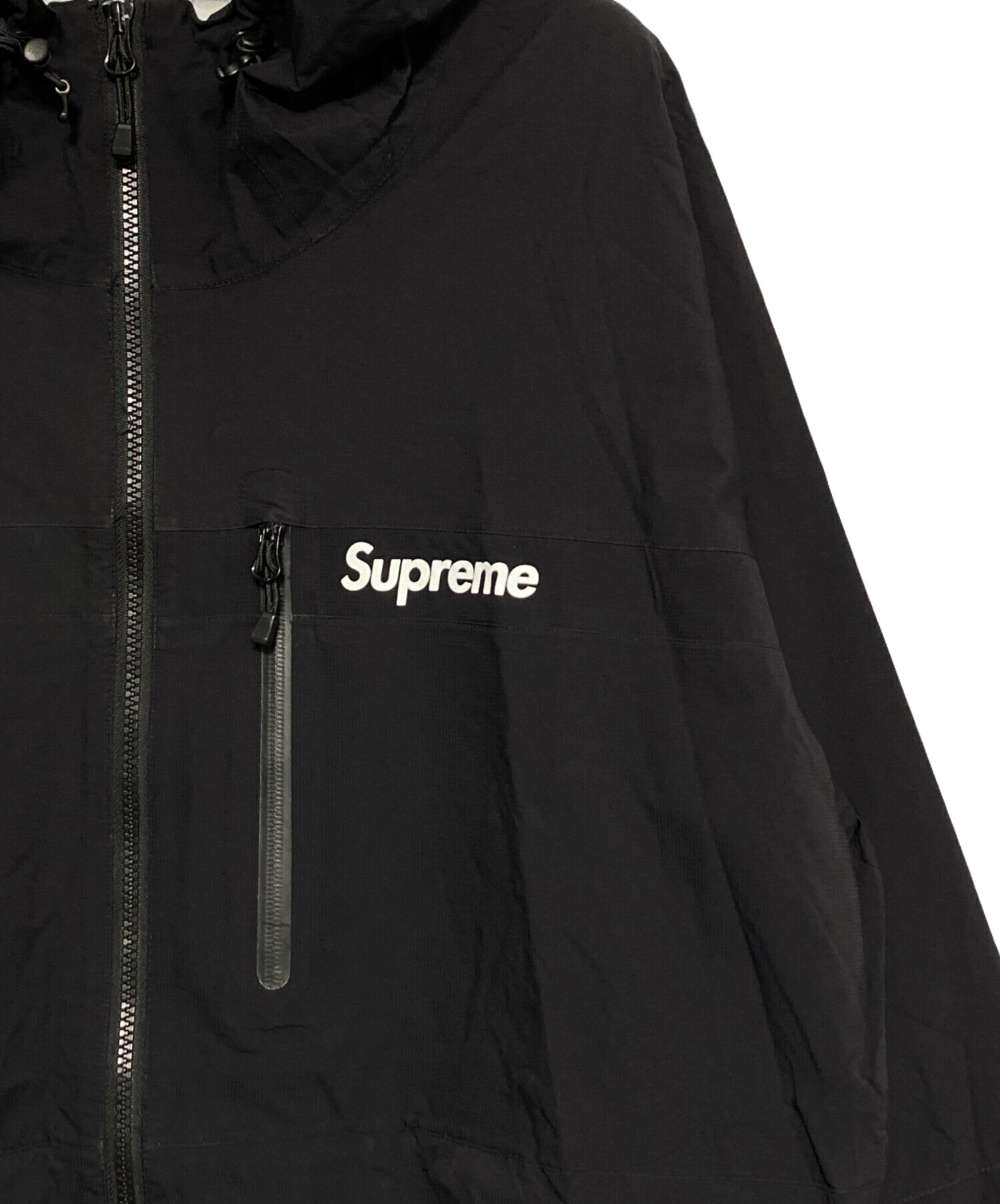 中古・古着通販】SUPREME (シュプリーム) Taped Seam Jacket ブラック
