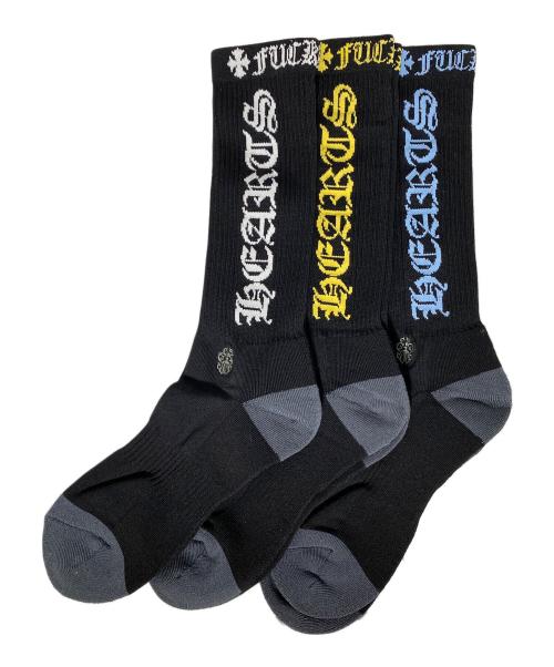 中古・古着通販】CHROME HEARTS (クロムハーツ) CHロゴ ソックス