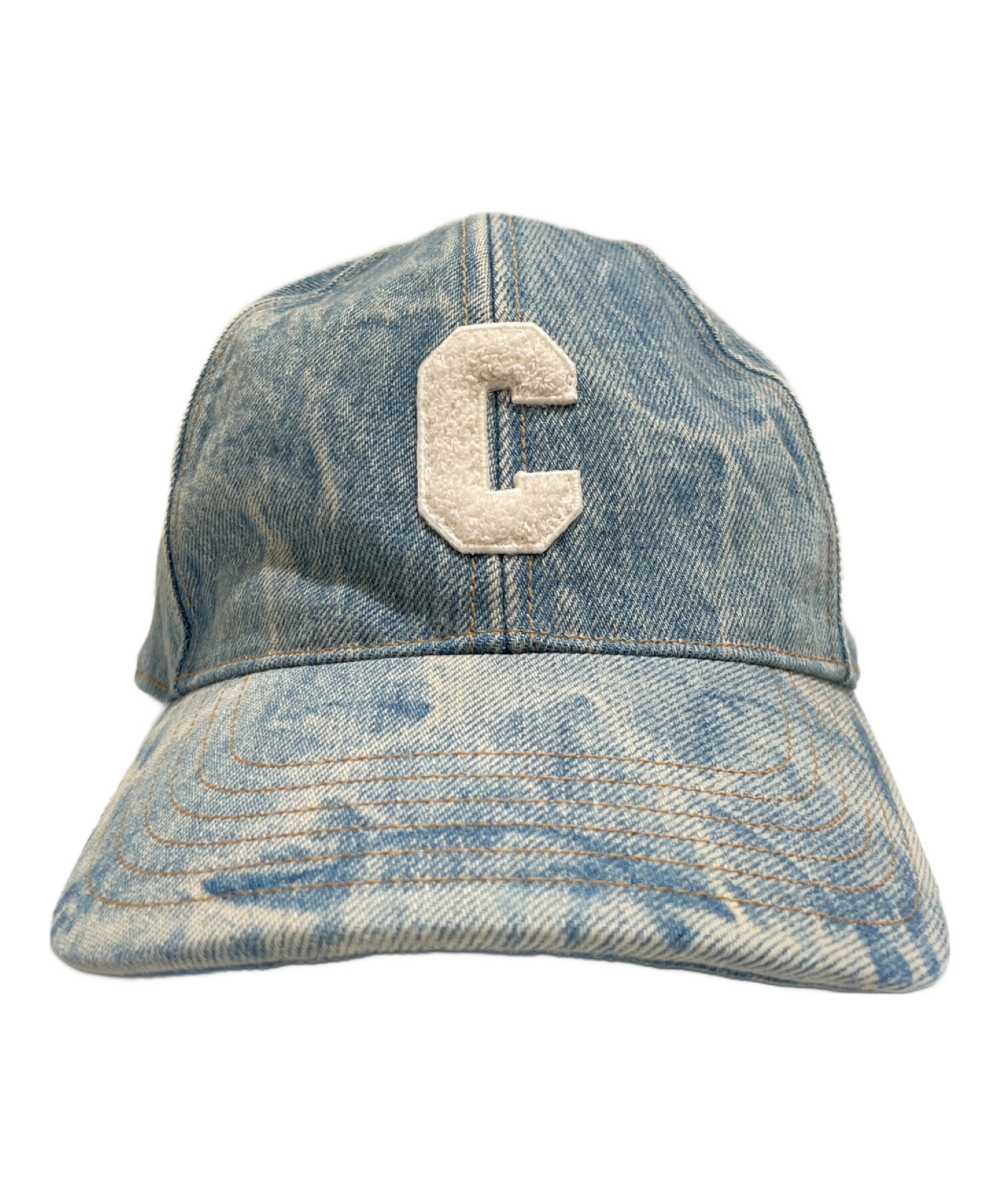 中古・古着通販】CELINE (セリーヌ) デニムベースボールキャップ