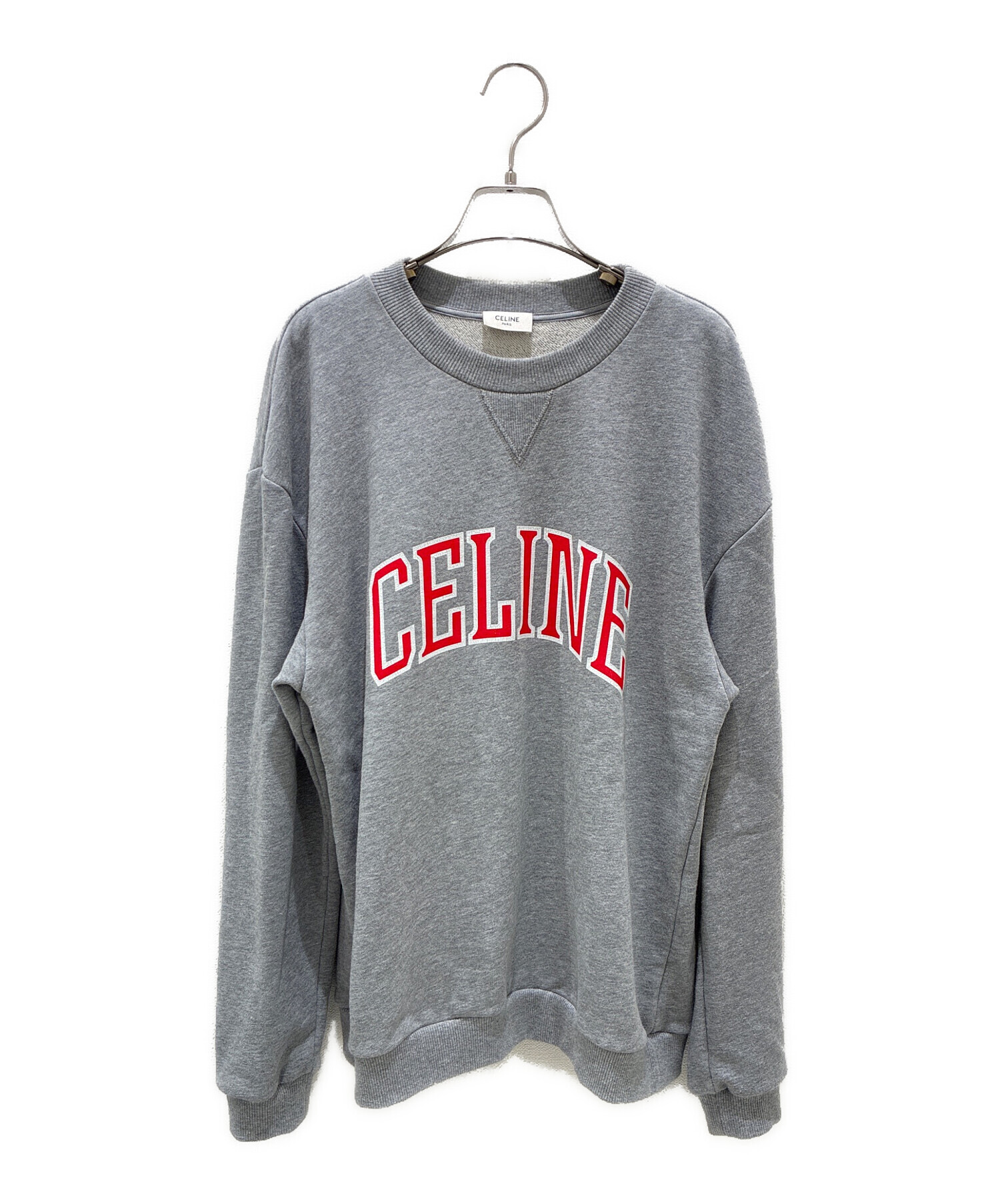 中古・古着通販】CELINE (セリーヌ) ロゴ ルーズフィット スウェット