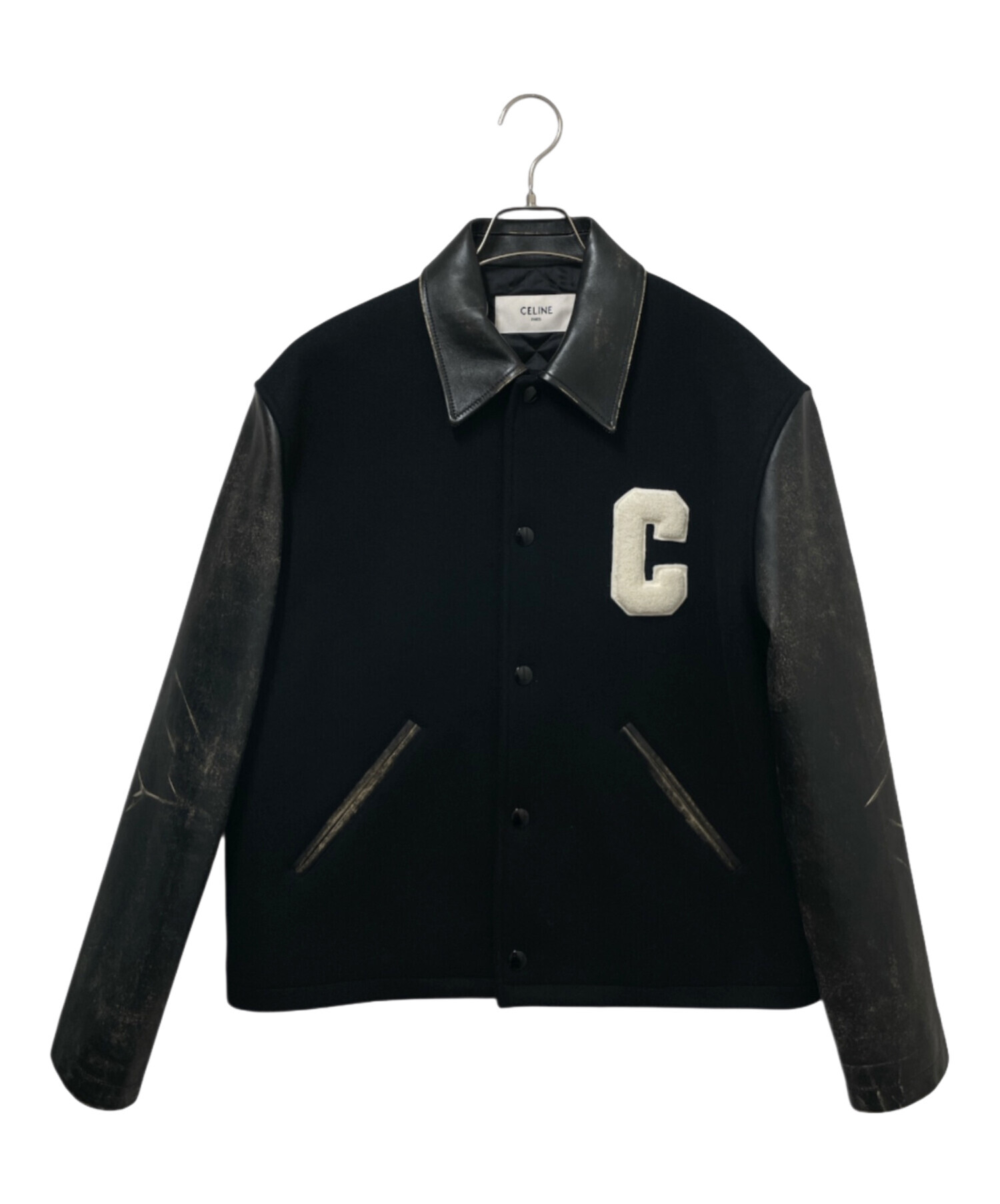 中古・古着通販】CELINE (セリーヌ) テディジャケット ブラック サイズ