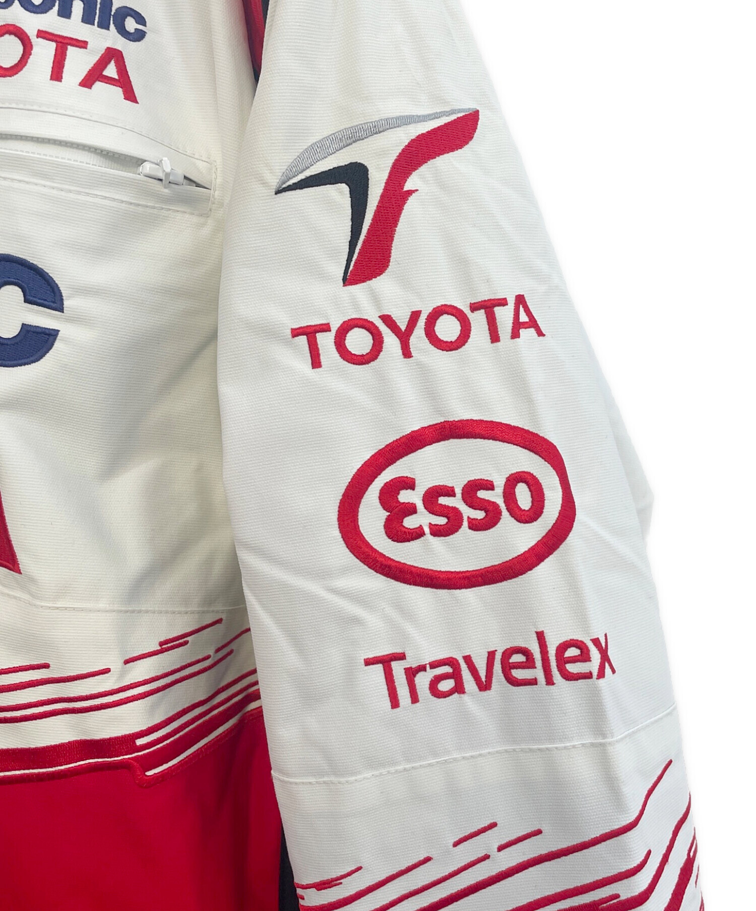 中古・古着通販】TOYOTA (トヨタ) レーシングジャケット ホワイト