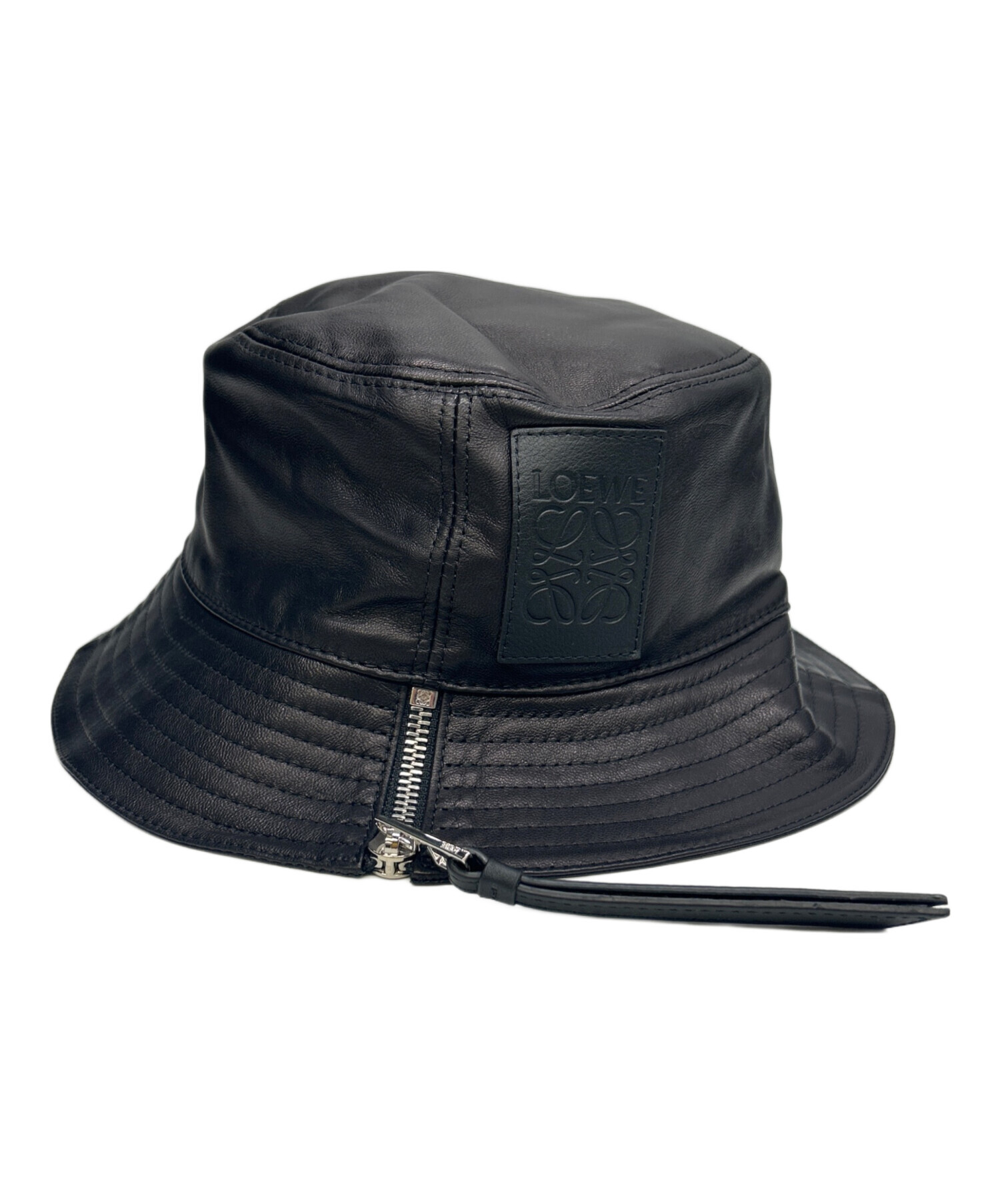 中古・古着通販】LOEWE (ロエベ) フィッシャーマンズハット ブラック