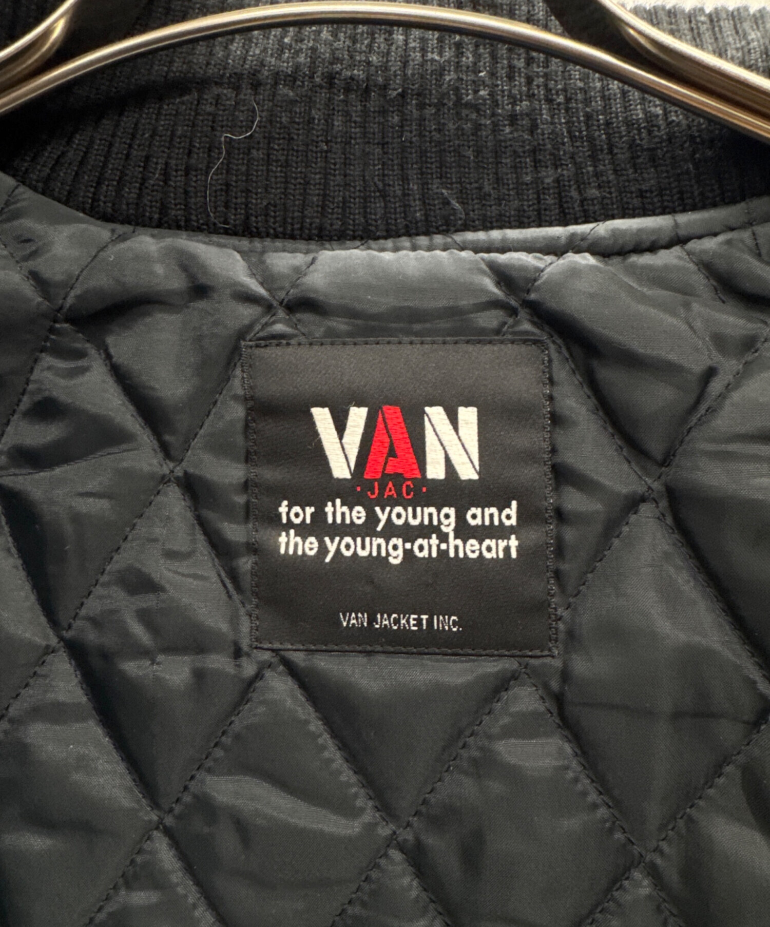 中古・古着通販】VAN JAC (ヴァン・ヂャケット) レザースタジャン