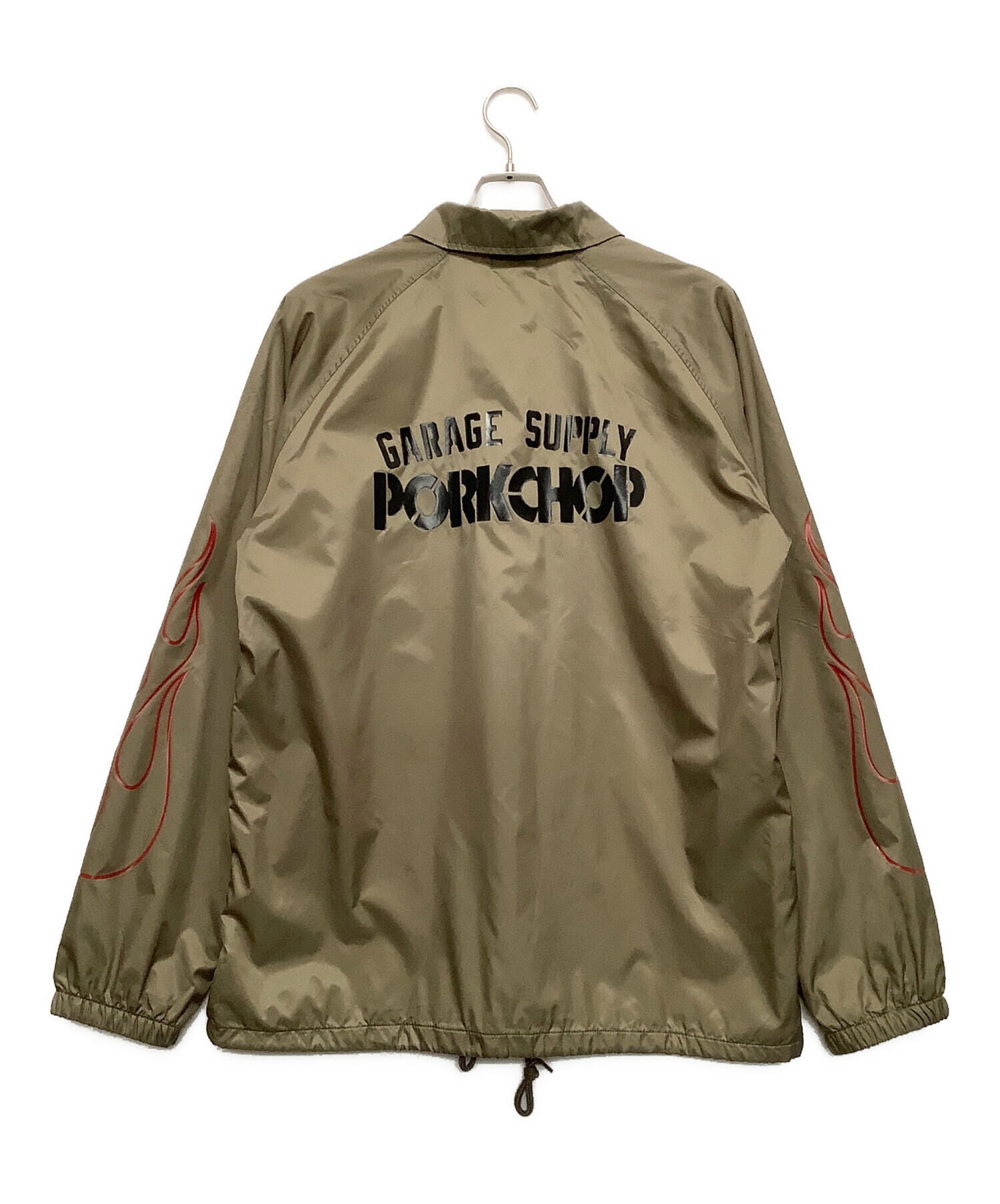 中古・古着通販】PorkChop (ポークチョップ) コーチジャケット カーキ