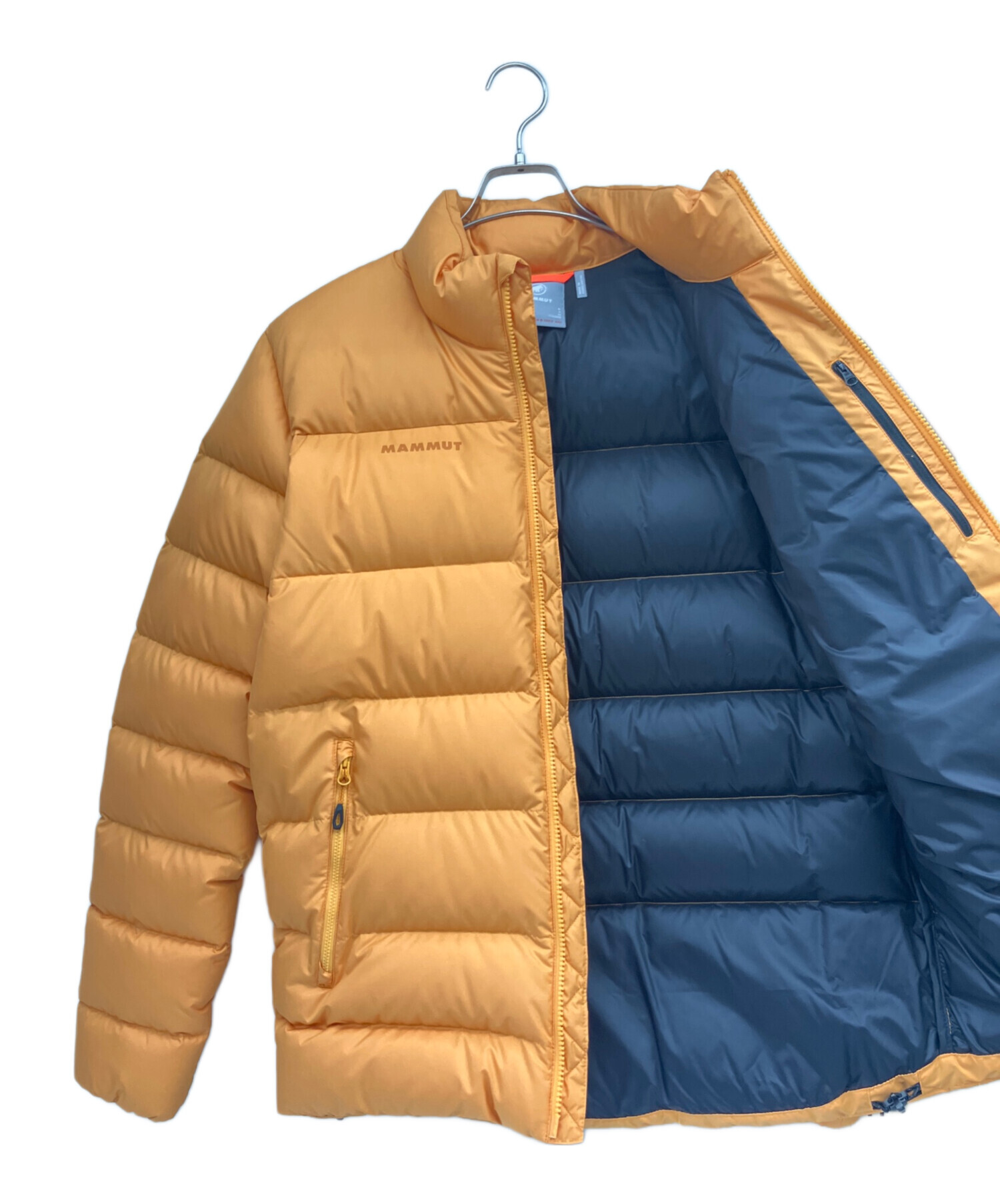 中古・古着通販】MAMMUT (マムート) ダウンジャケット オレンジ サイズ