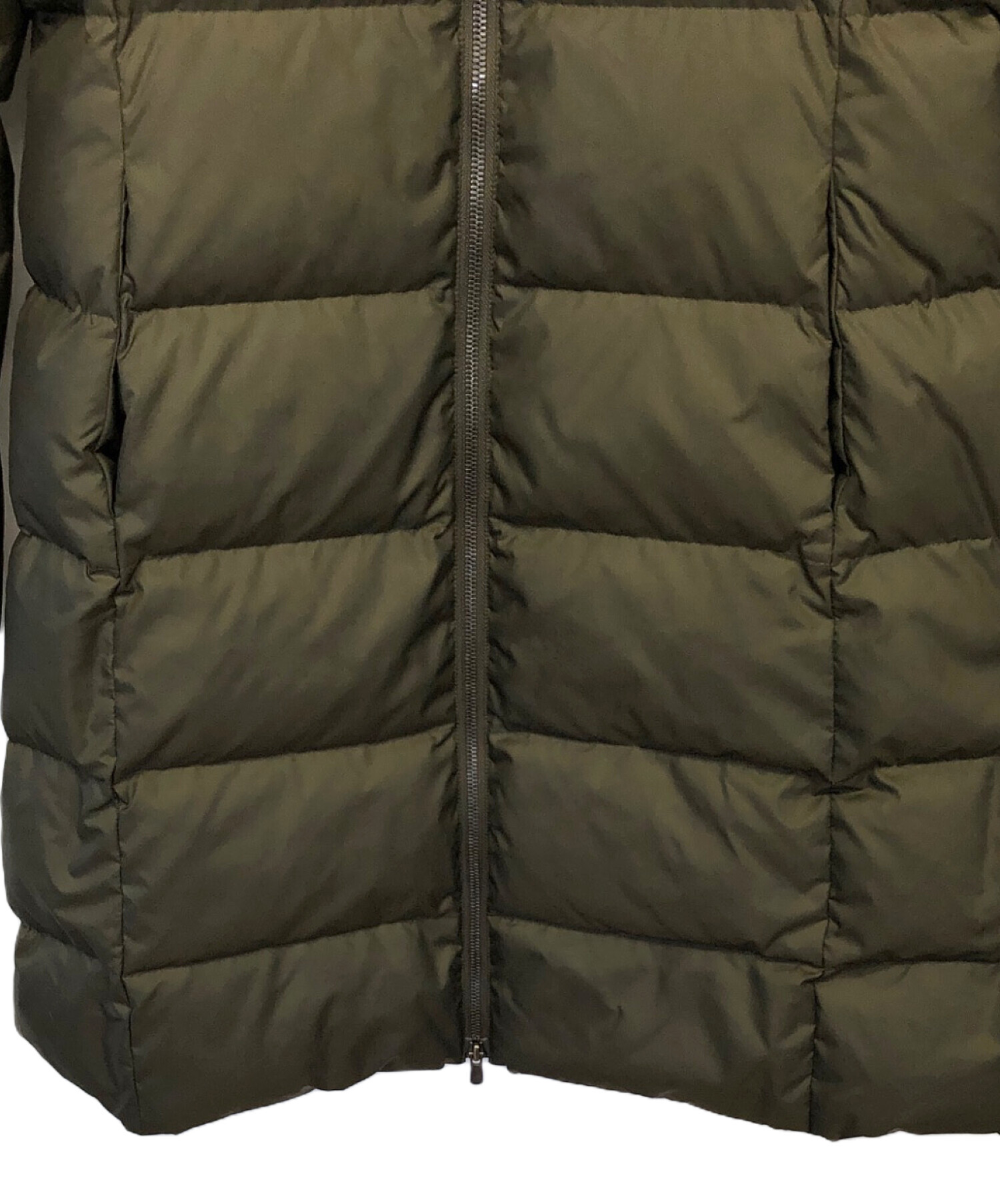 中古・古着通販】theory (セオリー) ダウンジャケット カーキ サイズ:P