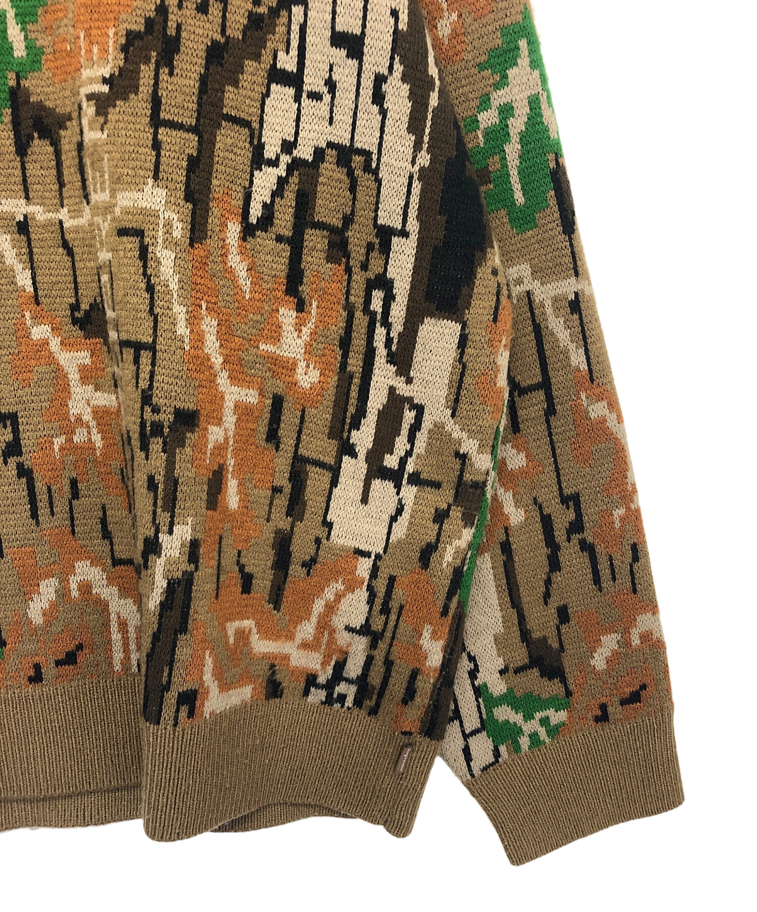 中古・古着通販】SUPREME (シュプリーム) Trebark Camo Sweater 22FW