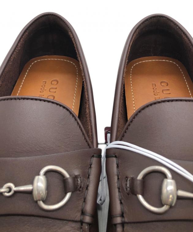 中古・古着通販】GUCCI (グッチ) ドライビングシューズ ブラウン