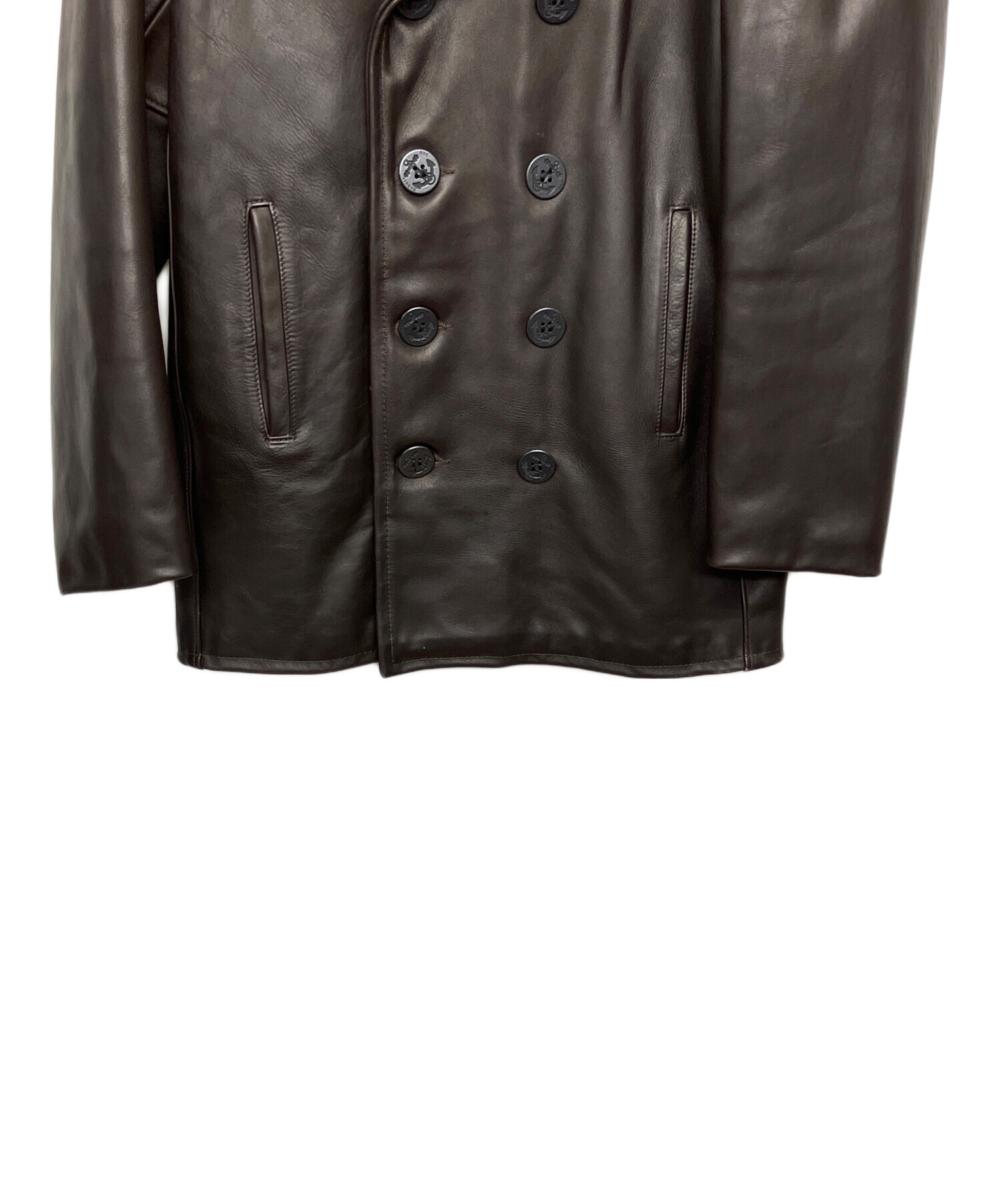 中古・古着通販】Schott (ショット) US 740N PEA JACKET ブラウン