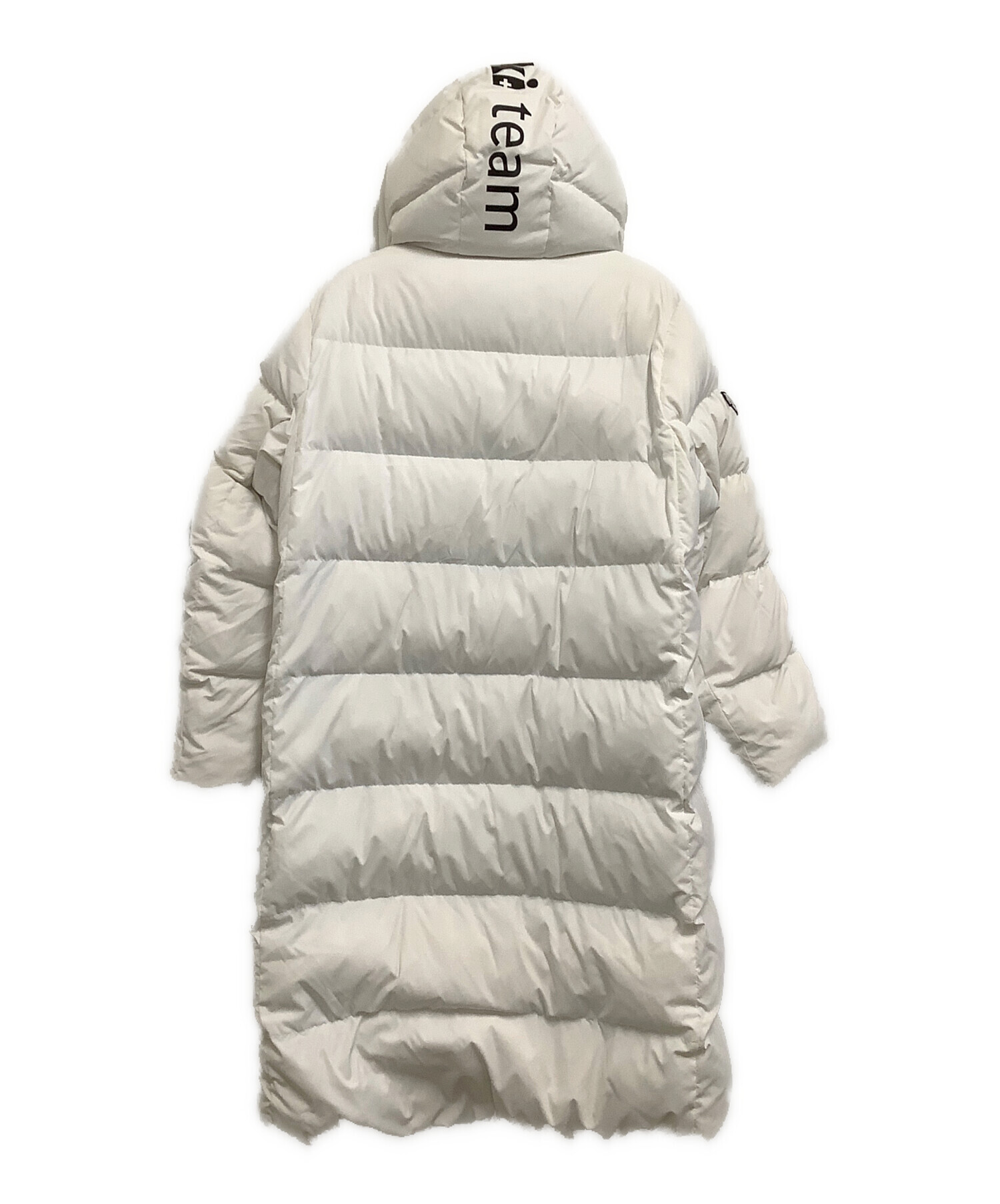 中古・古着通販】DESCENTE (デサント) ダウンコート 複数刺繍ロゴ付き