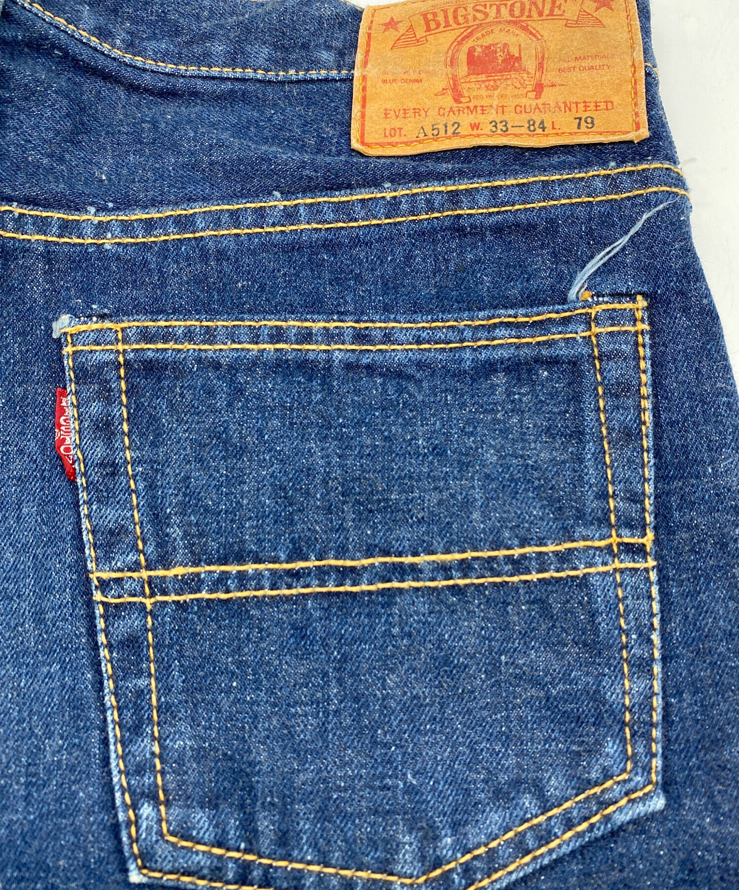 中古・古着通販】BIGSTONE (ビッグストーン) 70's ストレートジーンズ