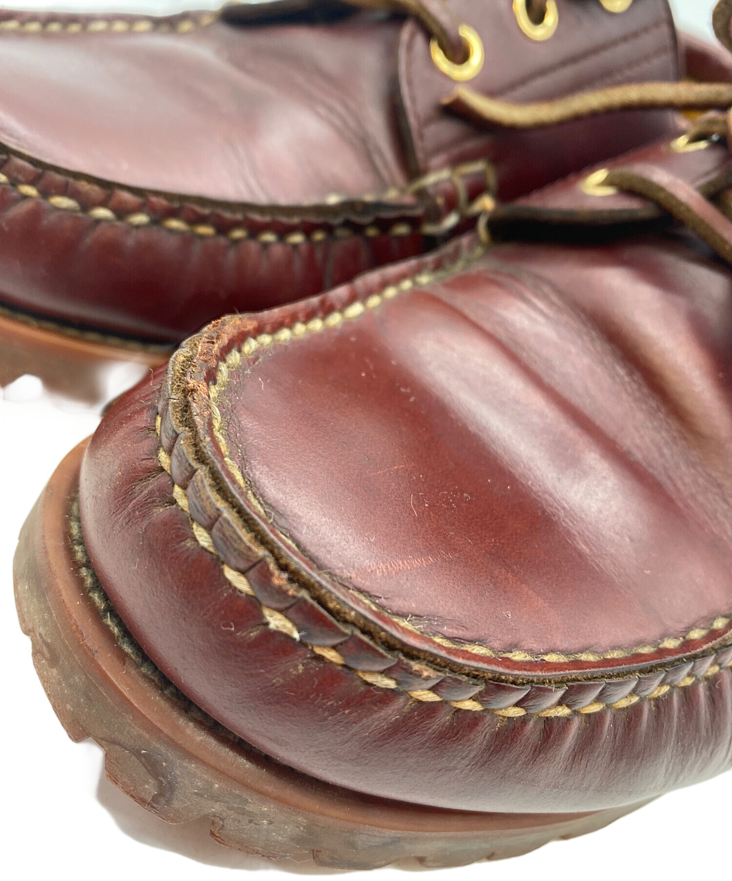 中古・古着通販】REGAL (リーガル) デッキシューズ ダークブラウン