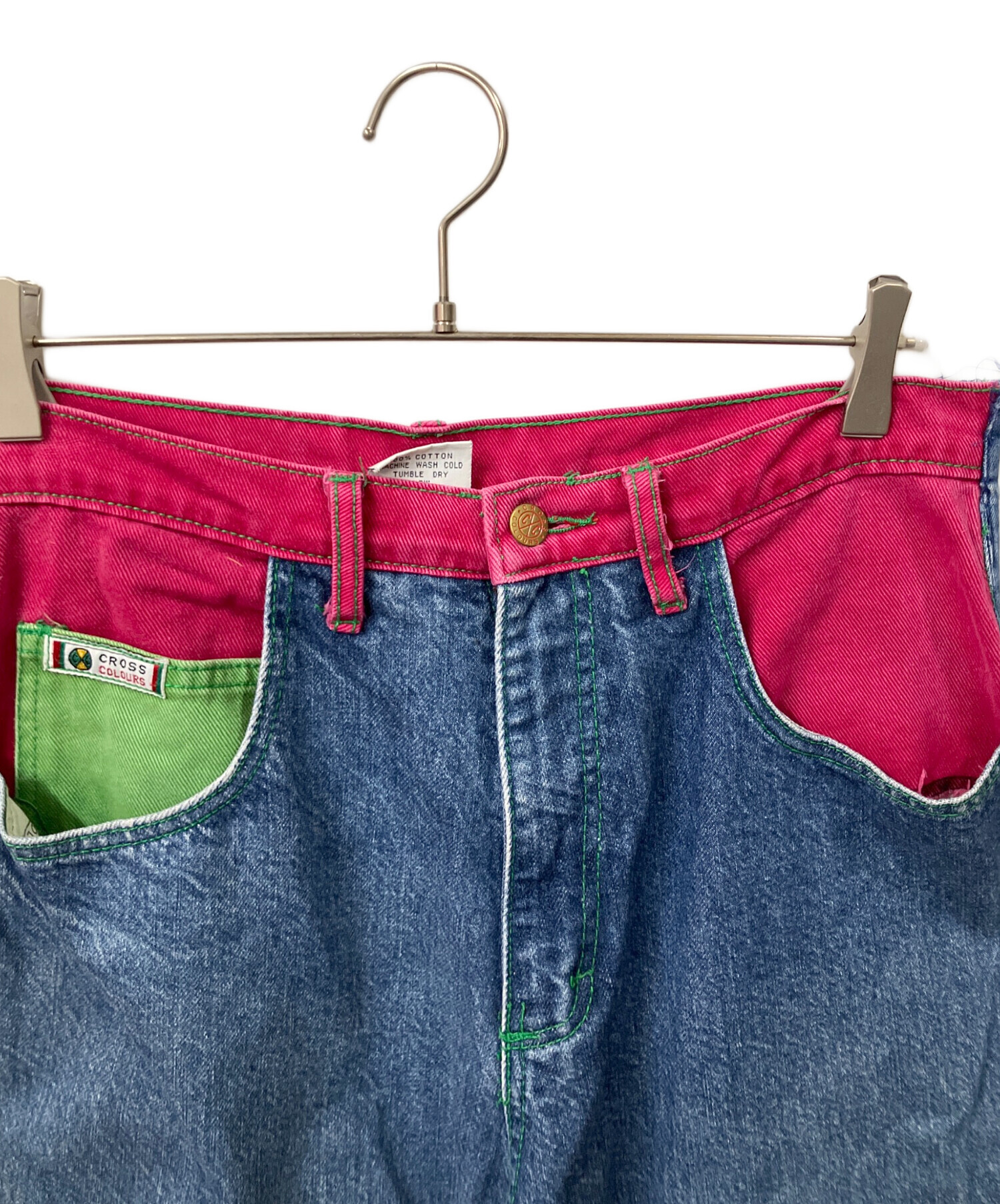 中古・古着通販】CROSS COLOURS (クロスカラーズ) デニムパンツ