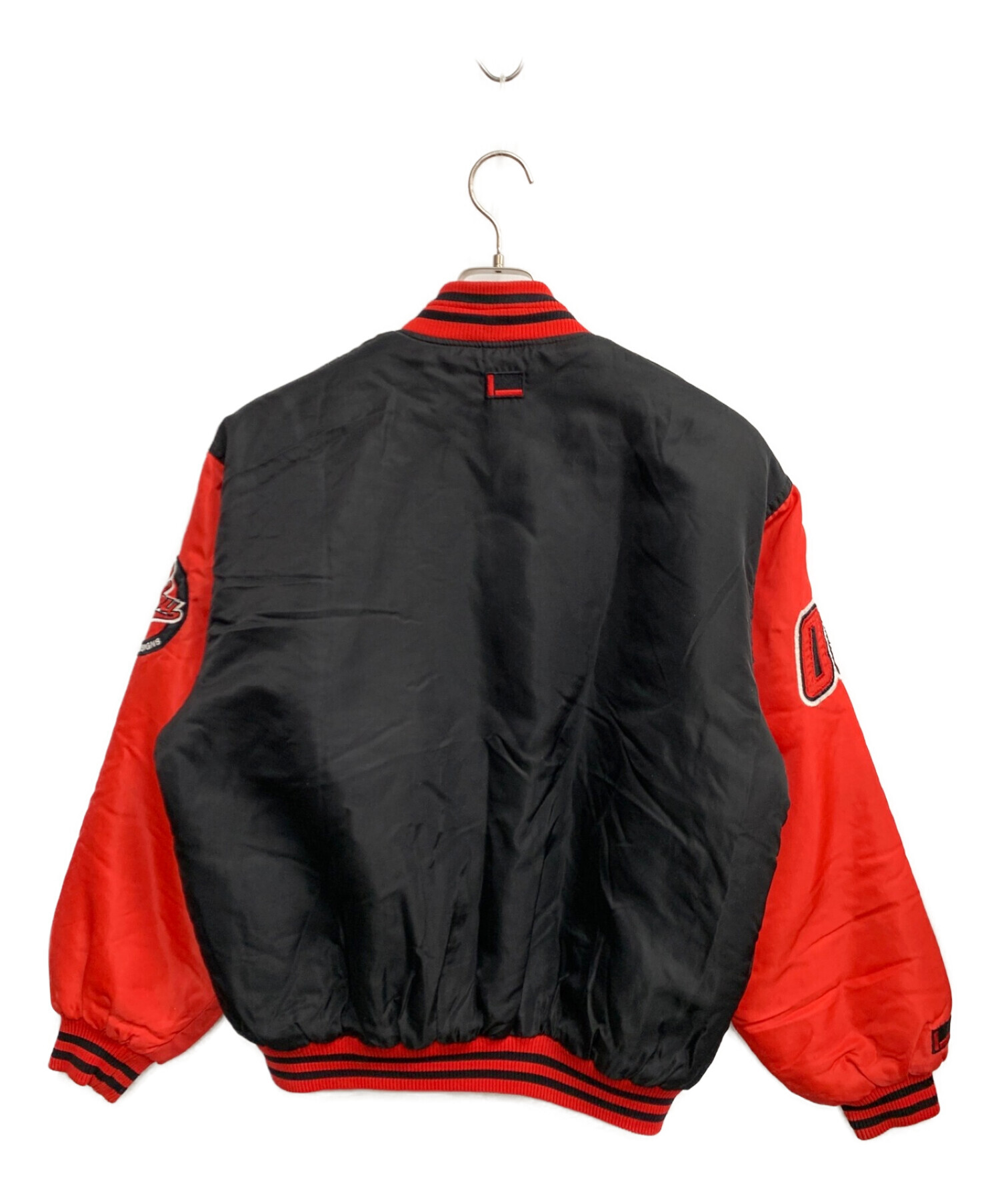 中古・古着通販】FUBU (フブ) スタジャン レッド サイズ:M｜ブランド