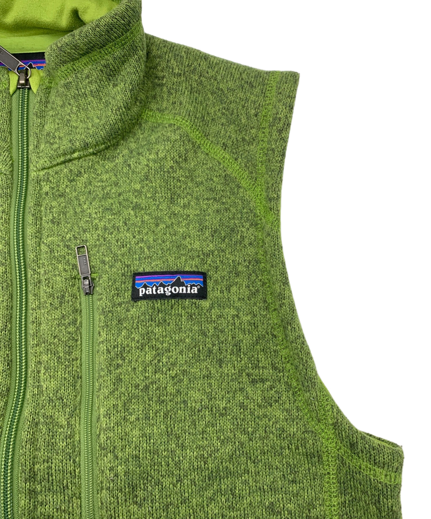 中古・古着通販】Patagonia (パタゴニア) フリースベスト グリーン