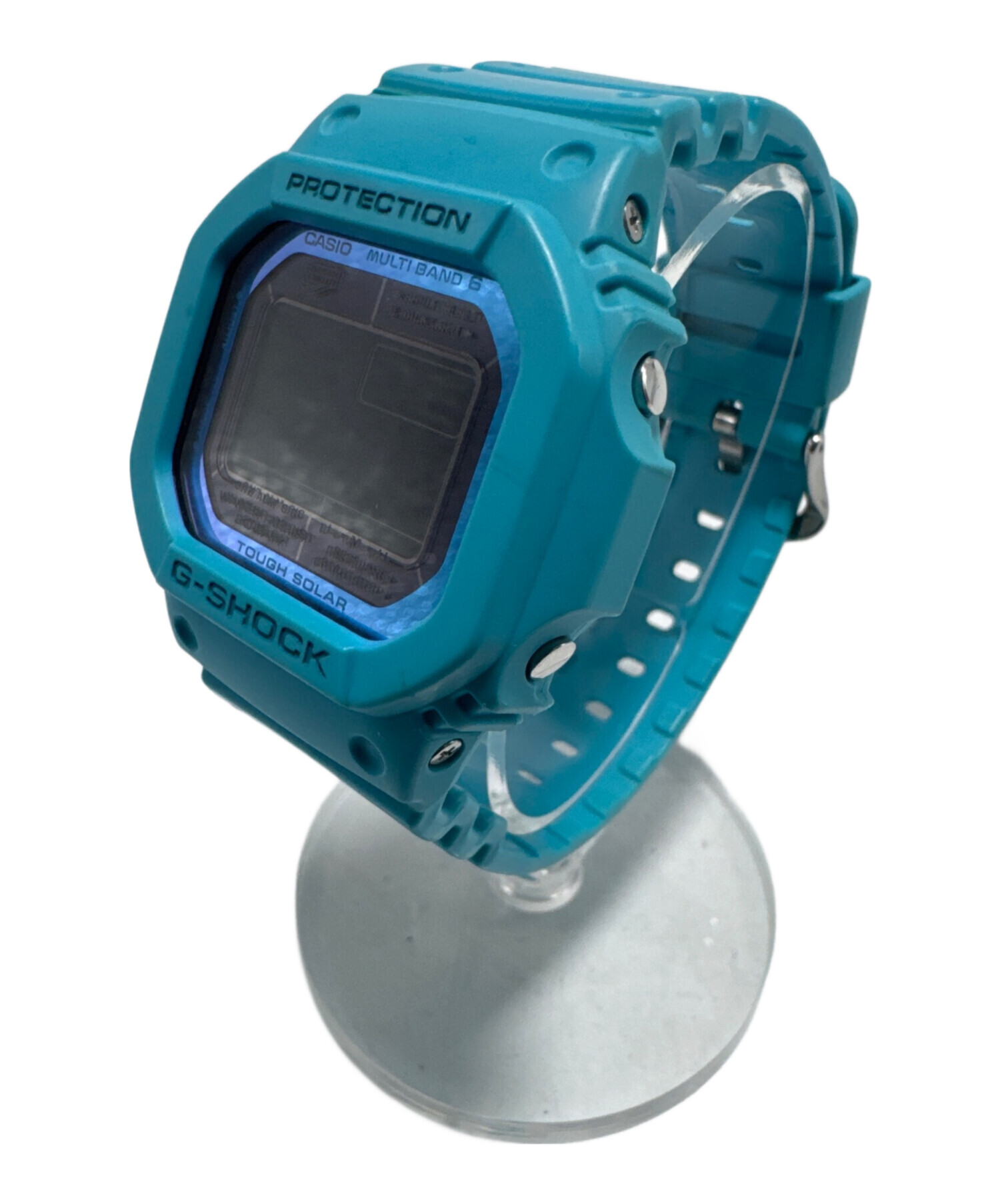 中古・古着通販】CASIO (カシオ) デジタルウォッチ ターコイズブルー