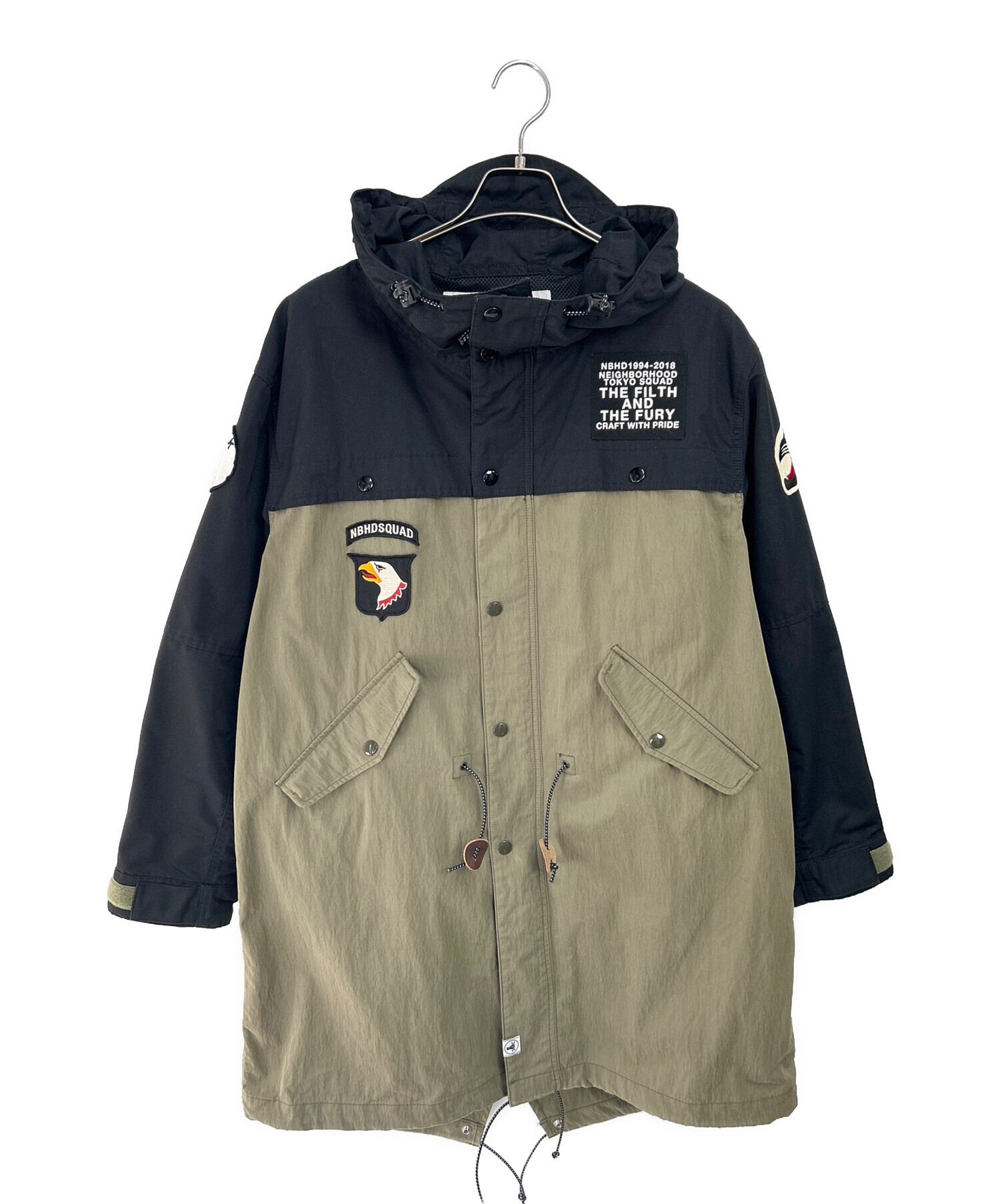 中古・古着通販】NEIGHBORHOOD (ネイバーフッド) モッズコート