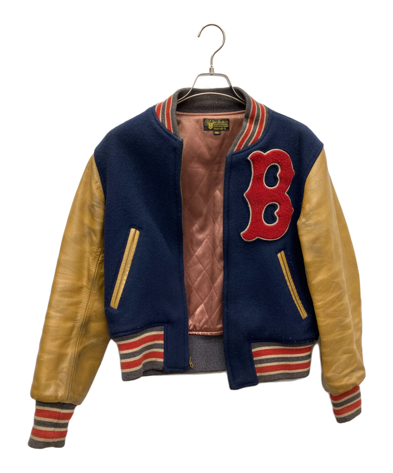 中古・古着通販】STYLE EYES (スタイルアイズ) スタジャン ネイビー