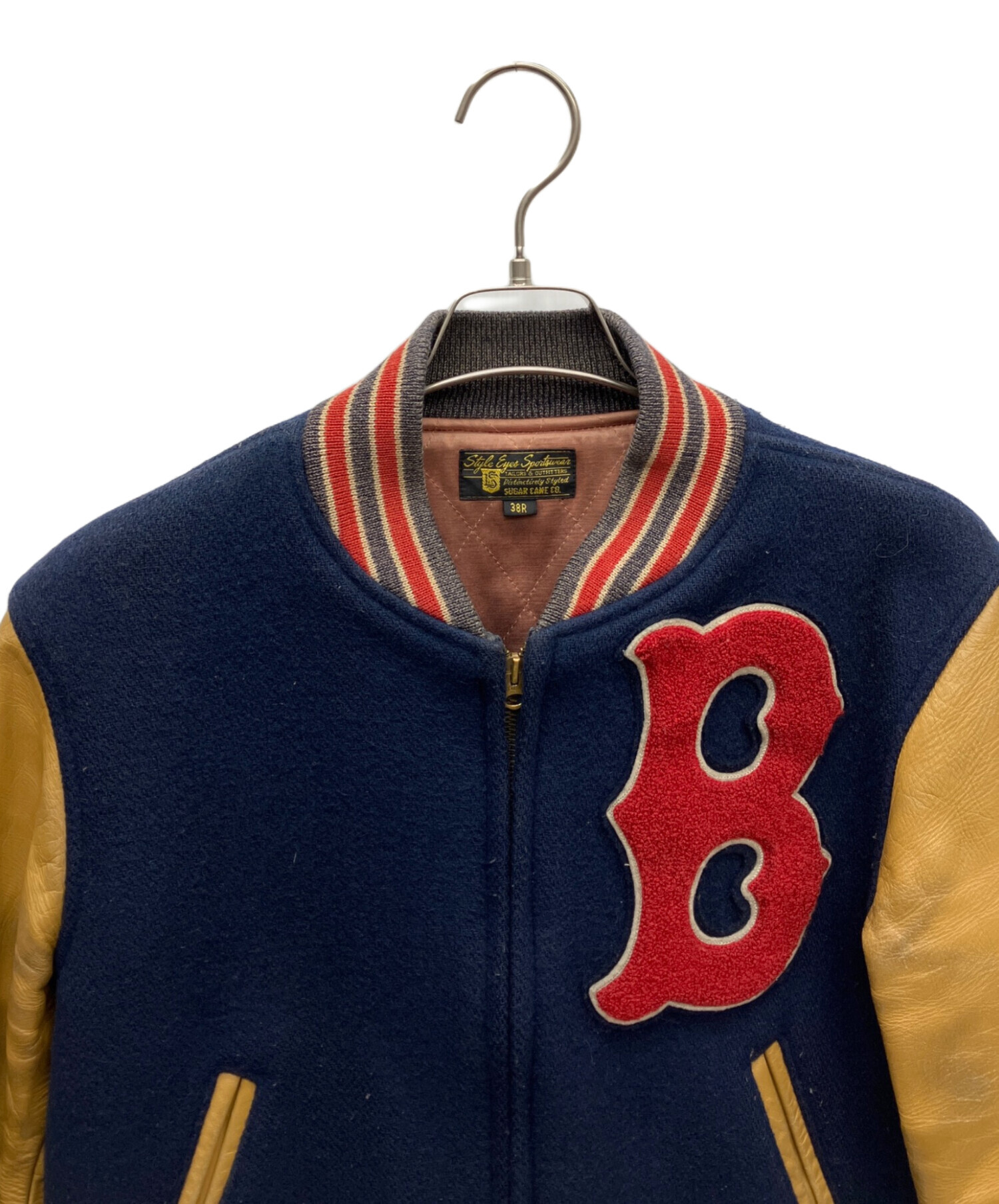 中古・古着通販】STYLE EYES (スタイルアイズ) スタジャン ネイビー