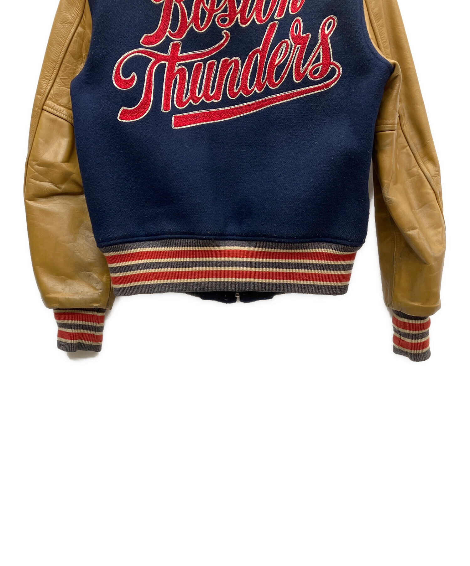 中古・古着通販】STYLE EYES (スタイルアイズ) スタジャン ネイビー