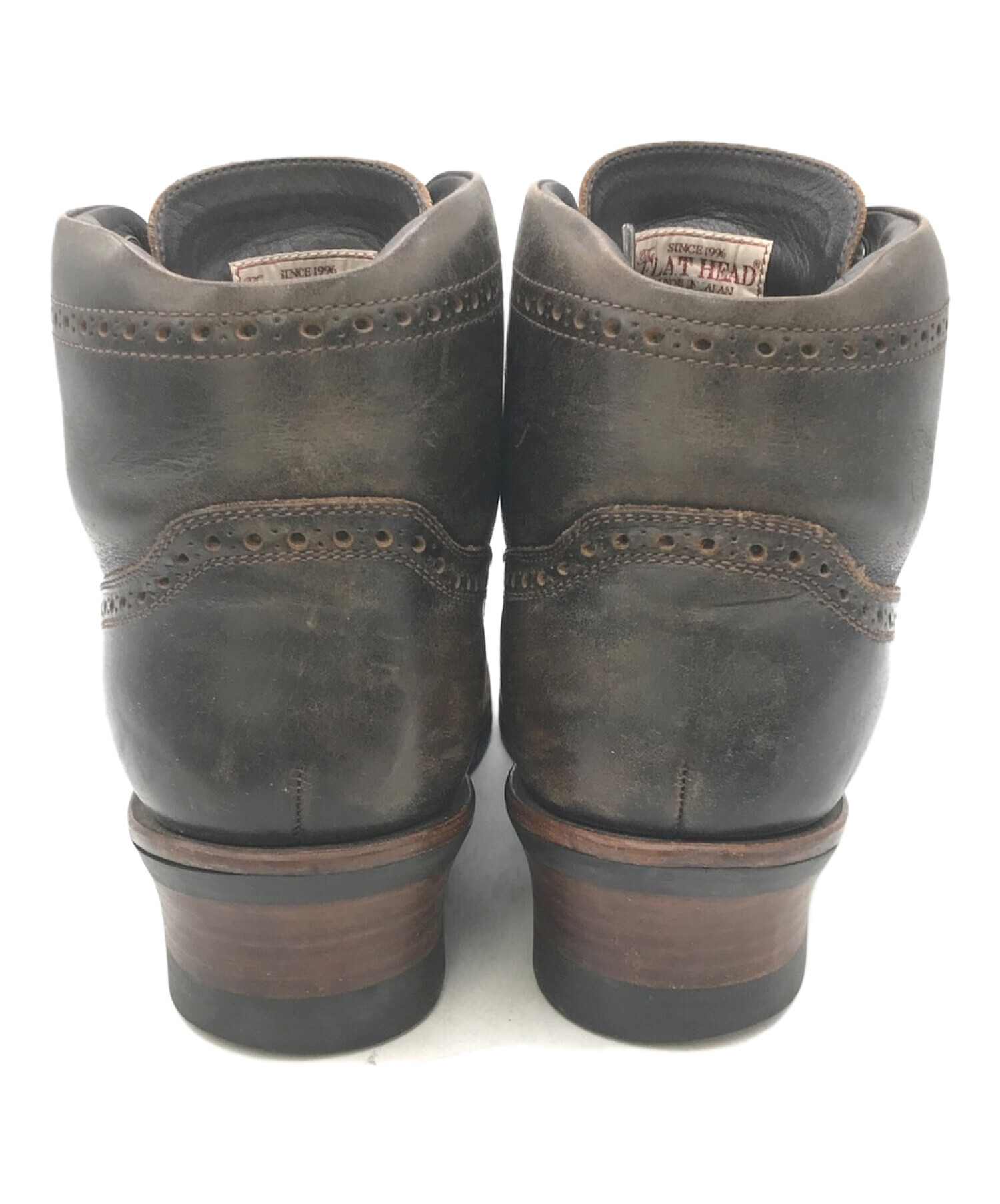 中古・古着通販】FLAT HEAD (フラット ヘッド) メダリオンレースアップ