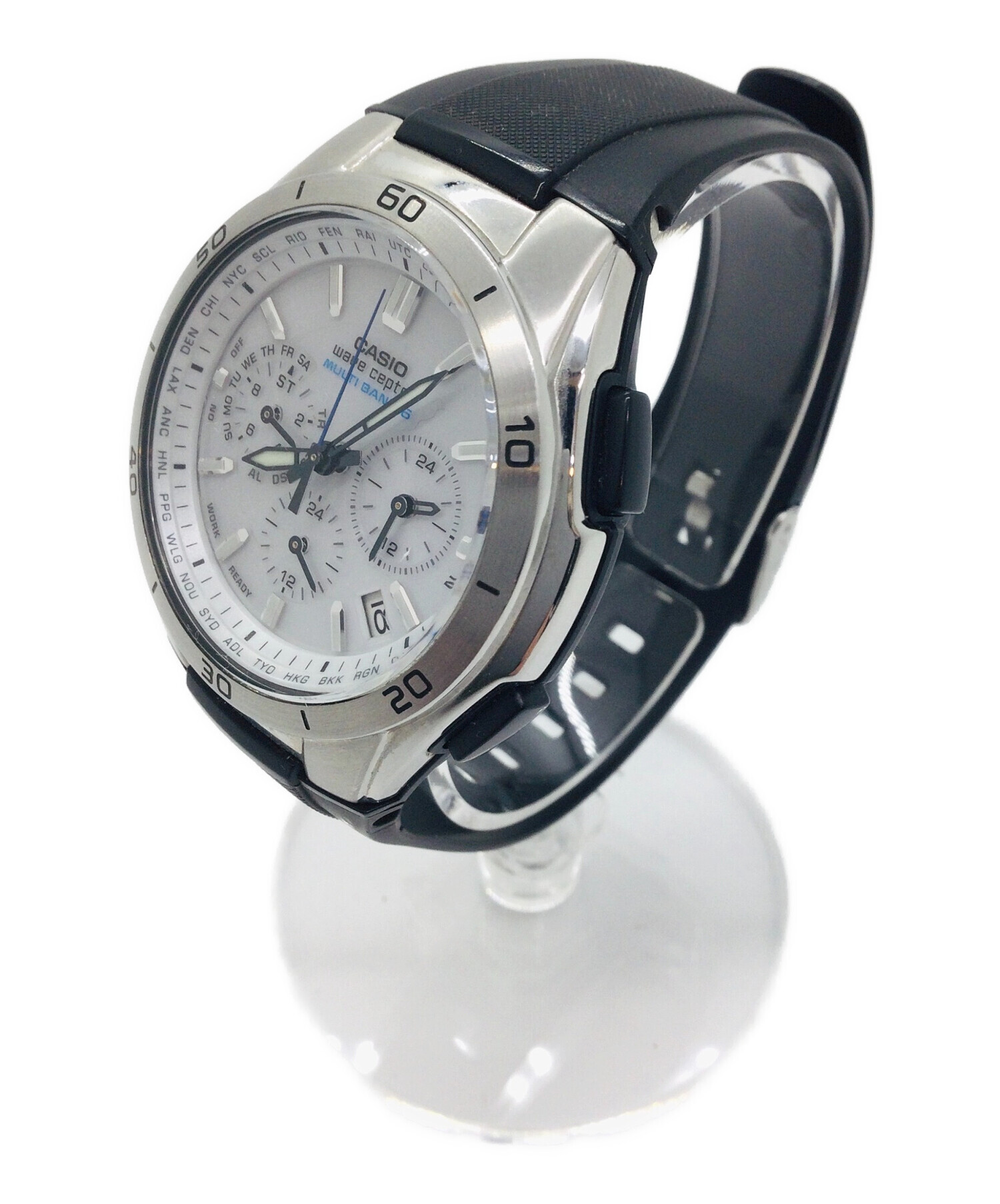 中古・古着通販】CASIO (カシオ) ウェーブセプター クロノグラフ