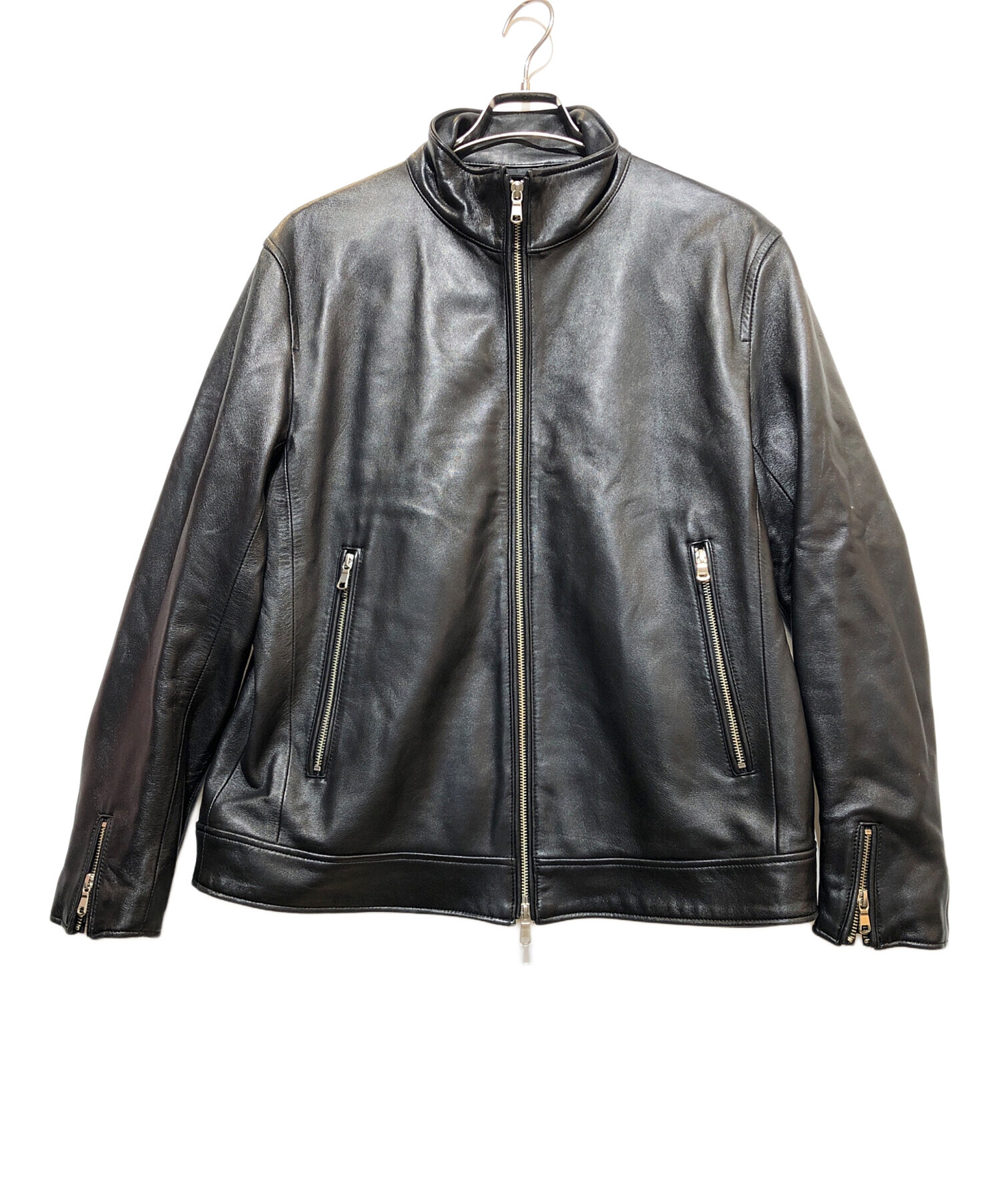 中古・古着通販】TETE HOMME (テット オム) スタンドカラーレザー