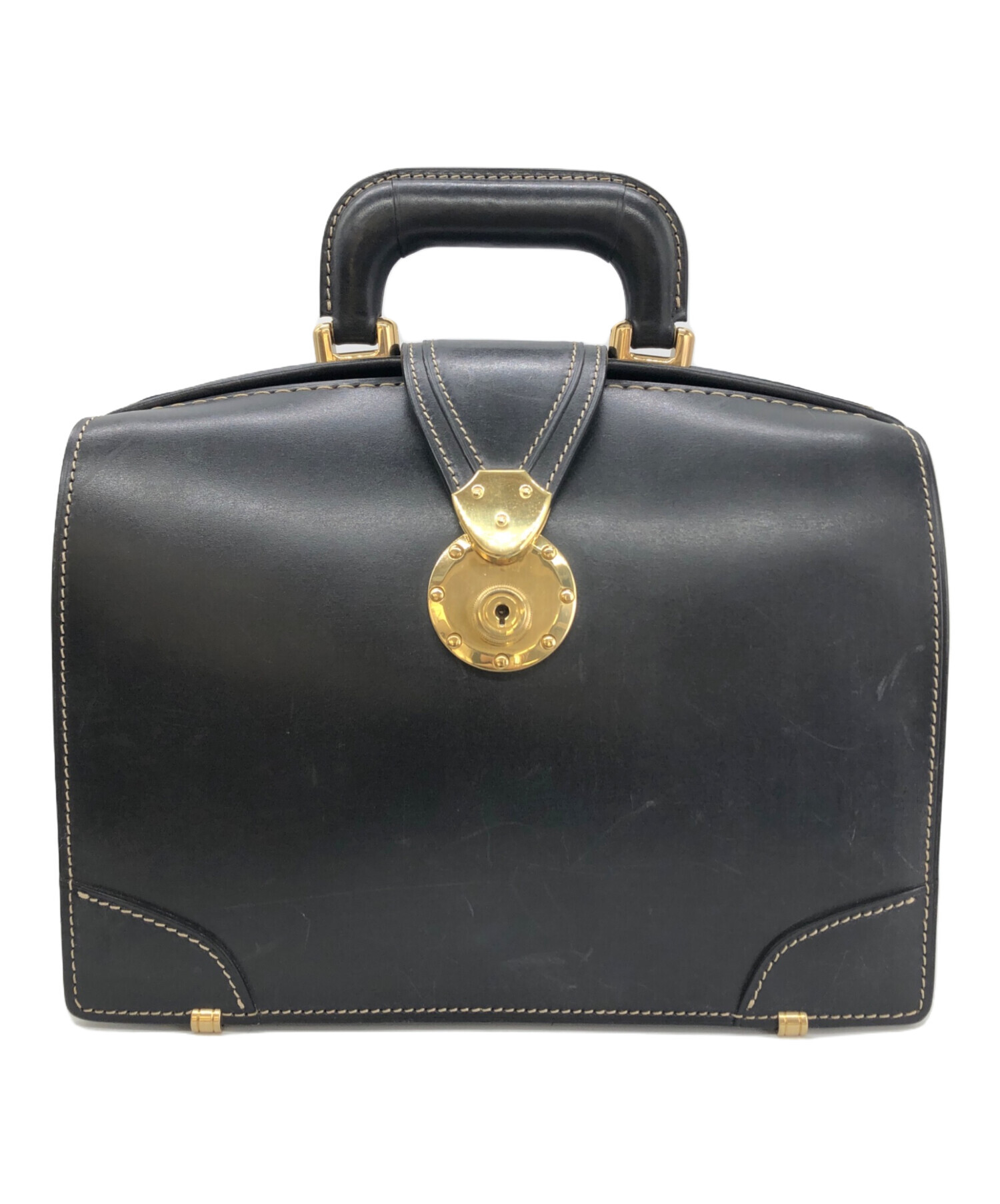 中古・古着通販】土屋鞄 (ツチヤカバン) ダレスバッグ ブラック