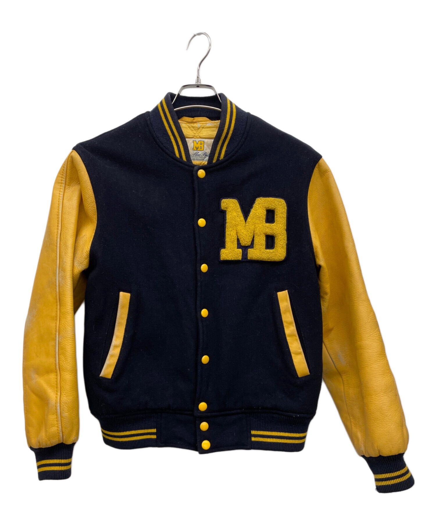 中古・古着通販】MACBETH (マクベス) スタジャン ネイビー サイズ:M