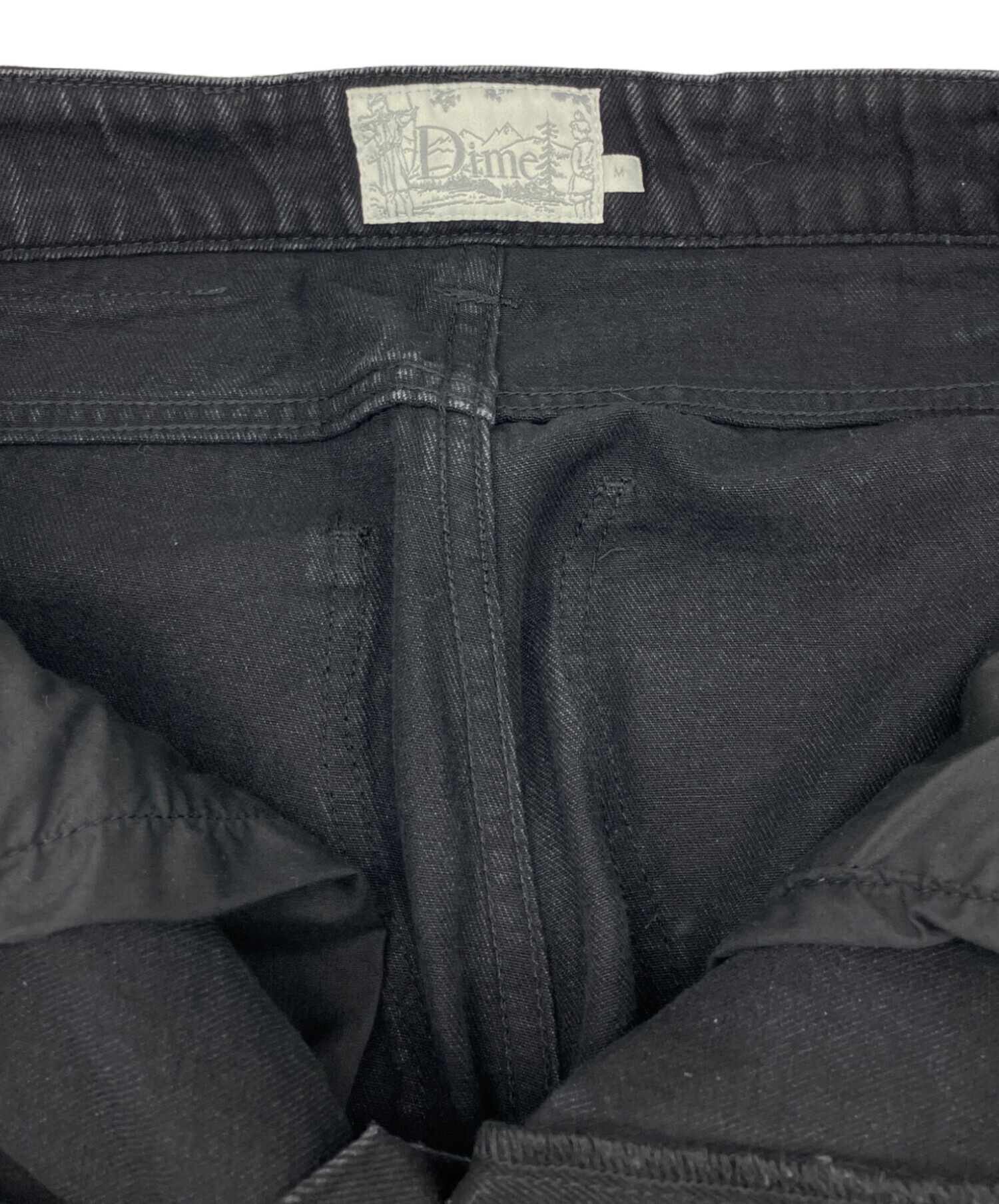 中古・古着通販】Dime (ダイム) デニムパンツ ブラック サイズ:M