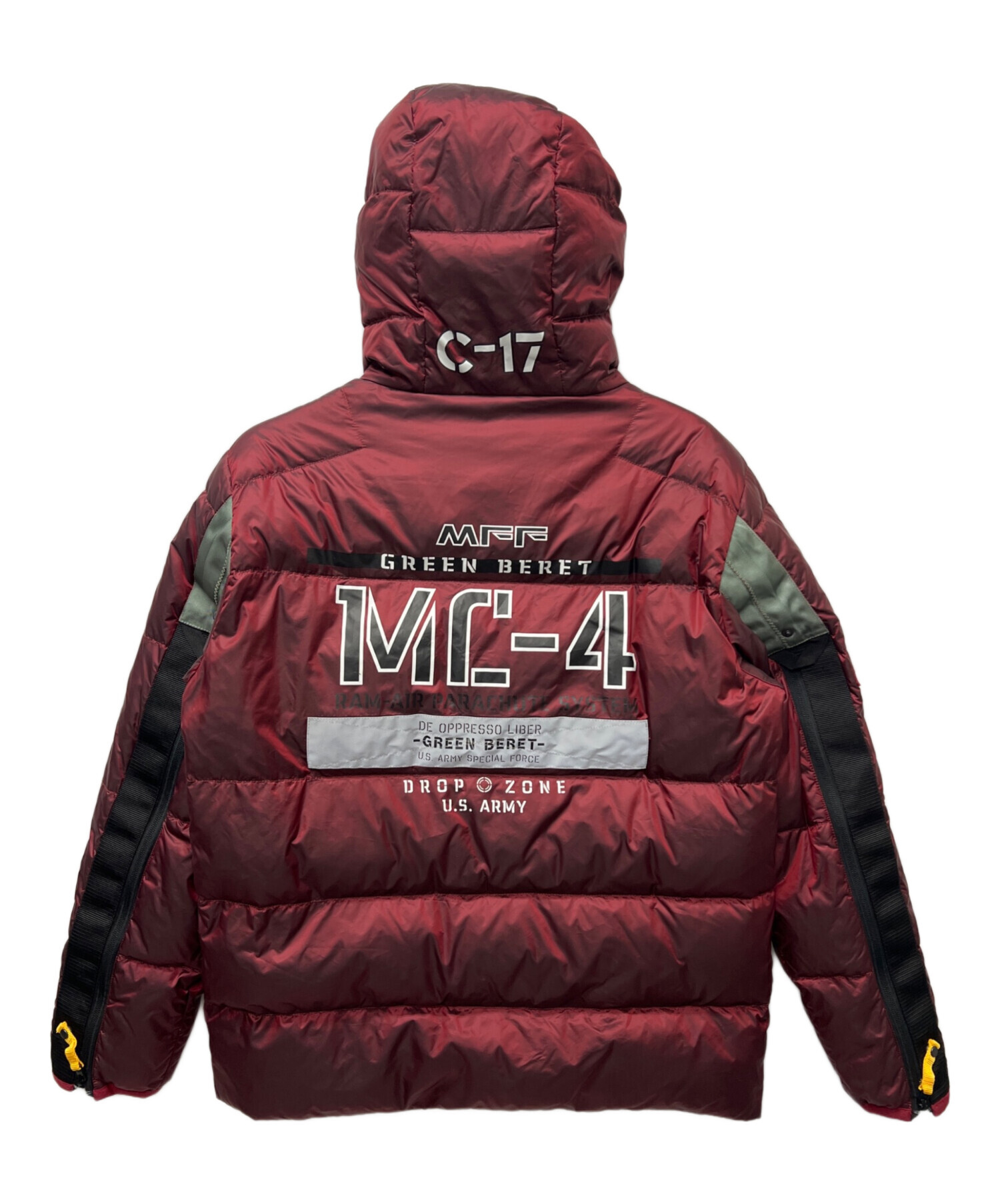 中古・古着通販】AVIREX (アヴィレックス) ダウンジャケット レッド