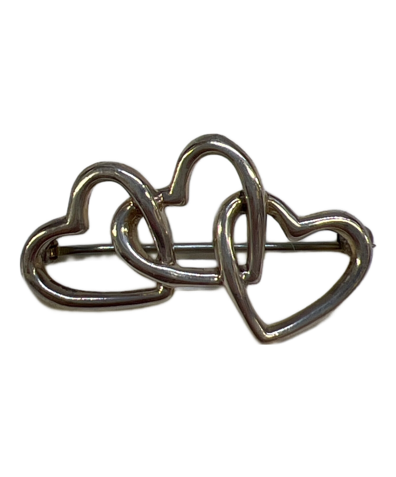 アン アン様 TIFFANY＆Co. ブローチ トリプルハート 925 アン アン様