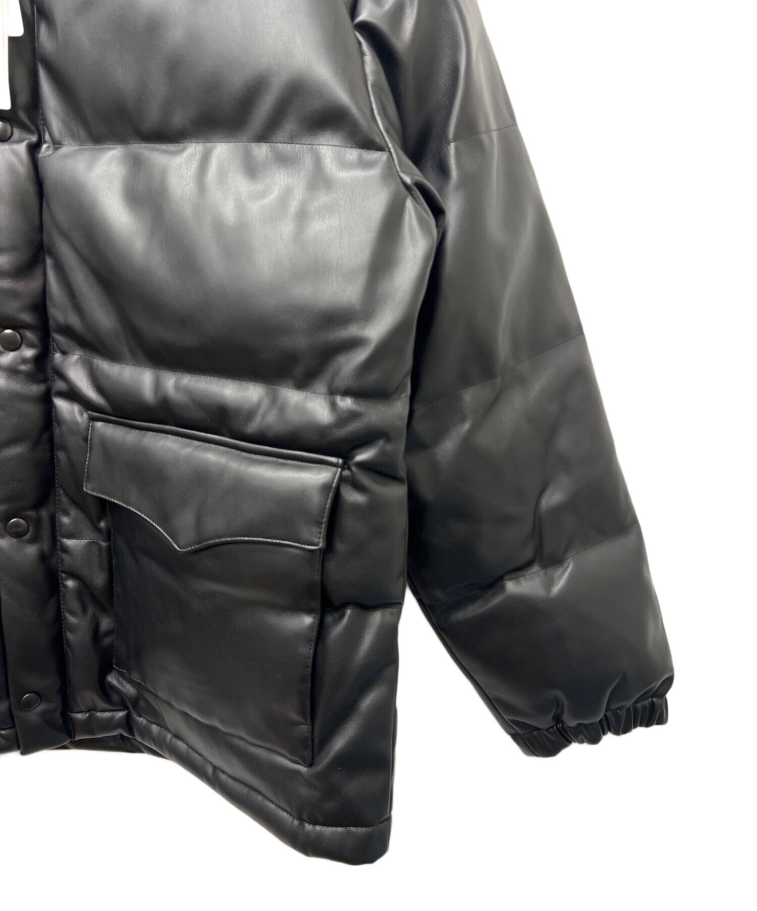 中古・古着通販】TAKEO KIKUCHI (タケオキクチ) フェイクレザー中綿