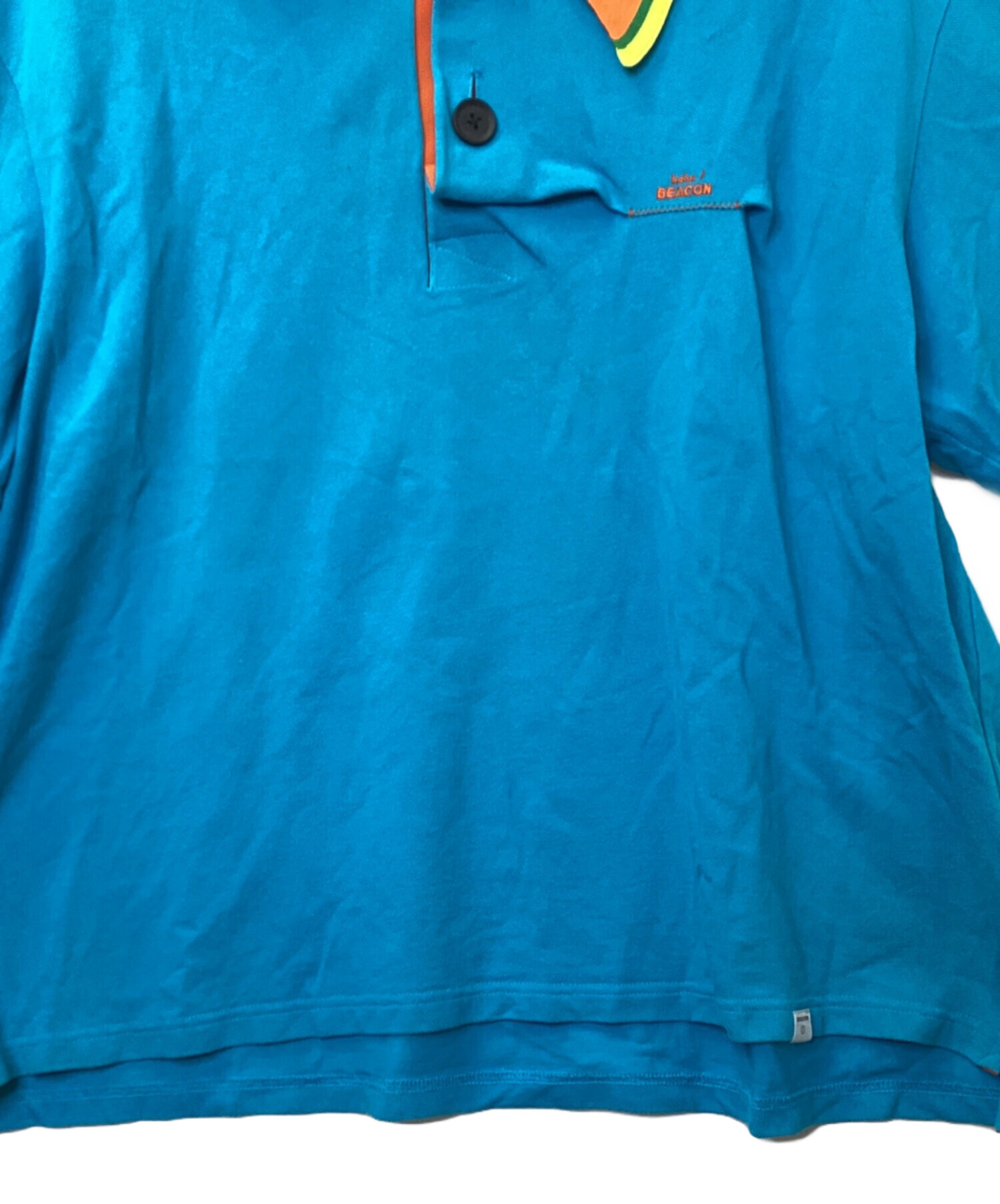 中古・古着通販】kolor/BEACON (カラービーコン) ポロシャツ ブルー