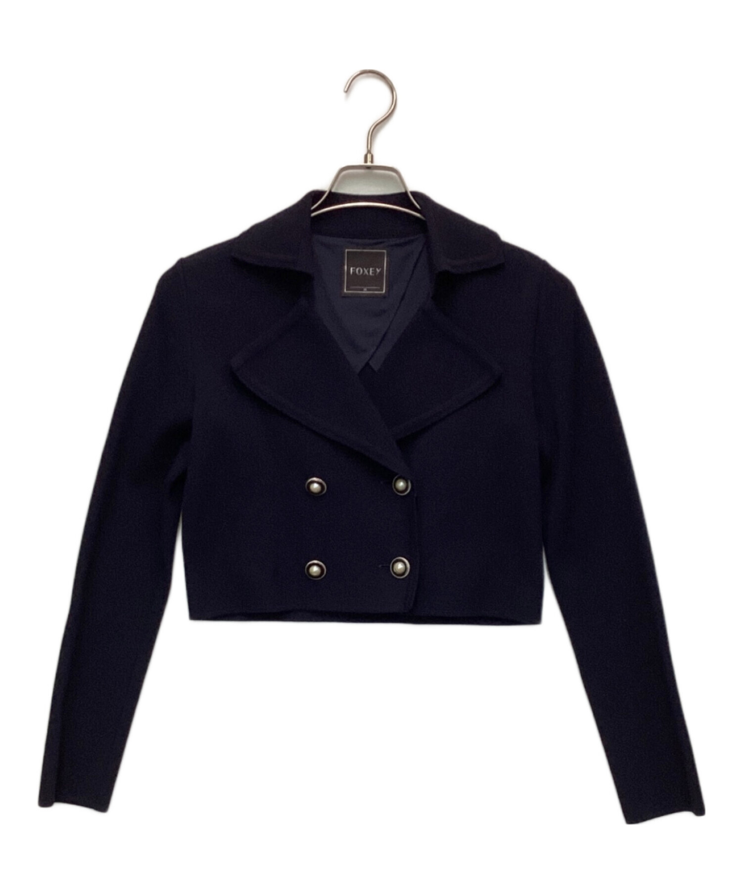 中古・古着通販】FOXEY (フォクシー) パールボタンニットジャケット