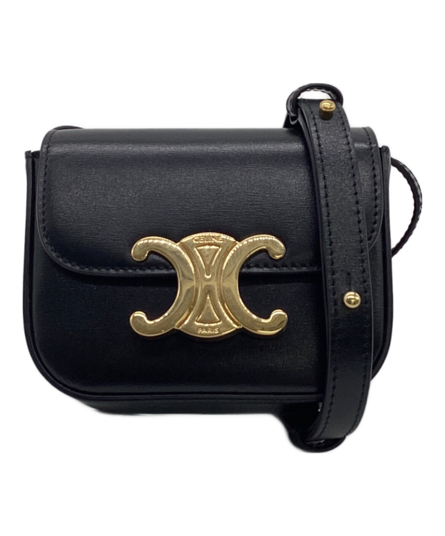 中古・古着通販】CELINE (セリーヌ) ミニクロード/シャイニーカーフ