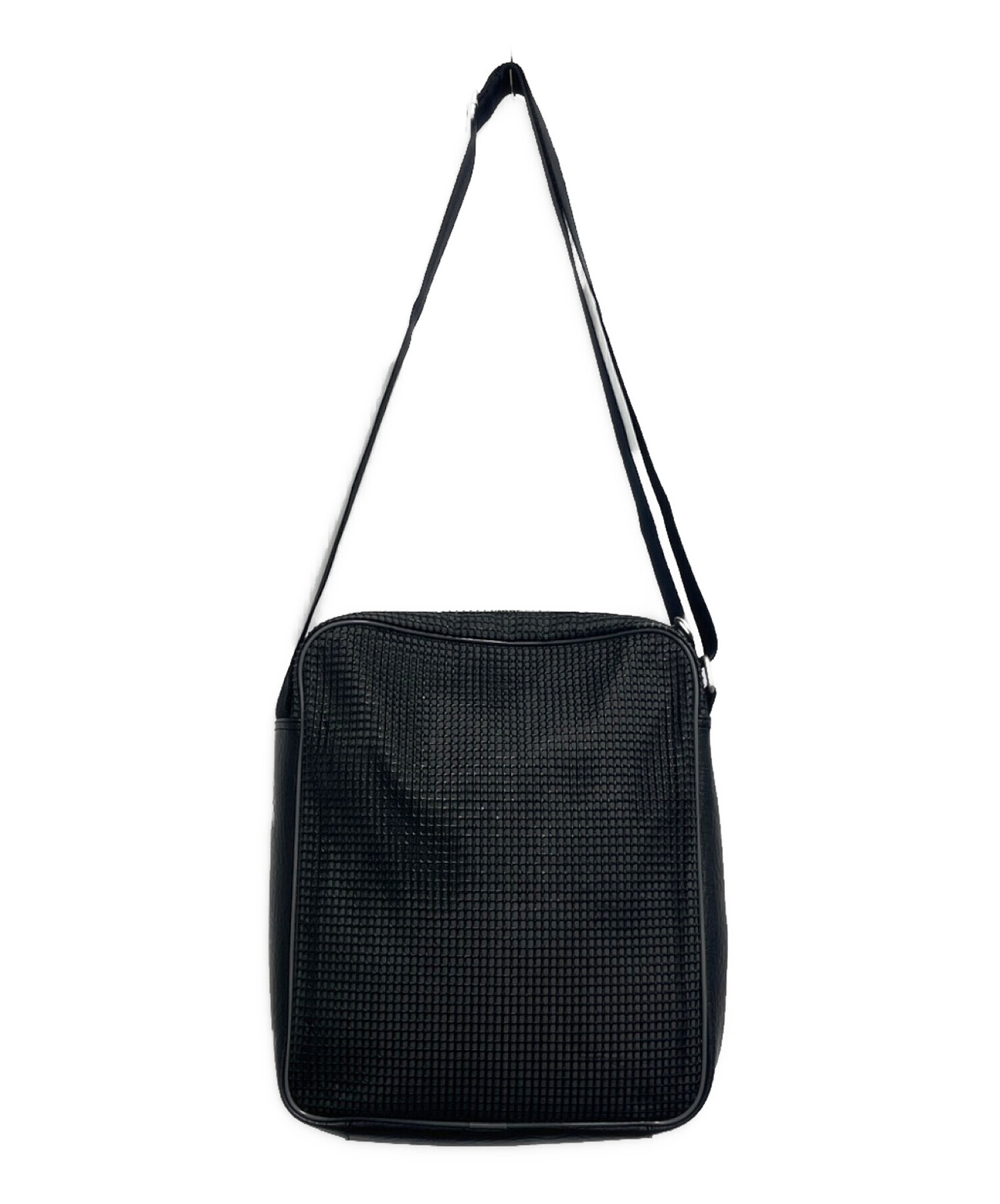 中古・古着通販】DIESEL (ディーゼル) メッシュレザーショルダーバッグ