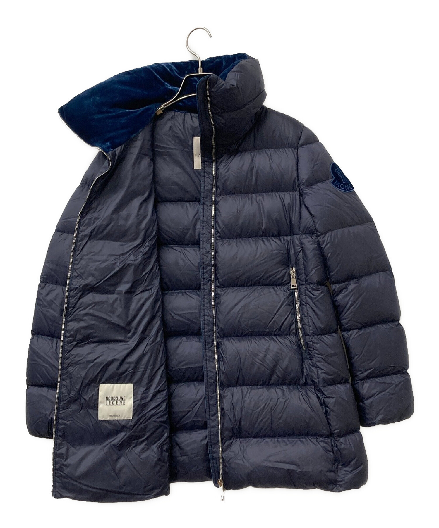 中古・古着通販】MONCLER (モンクレール) ダウンジャケット ネイビー