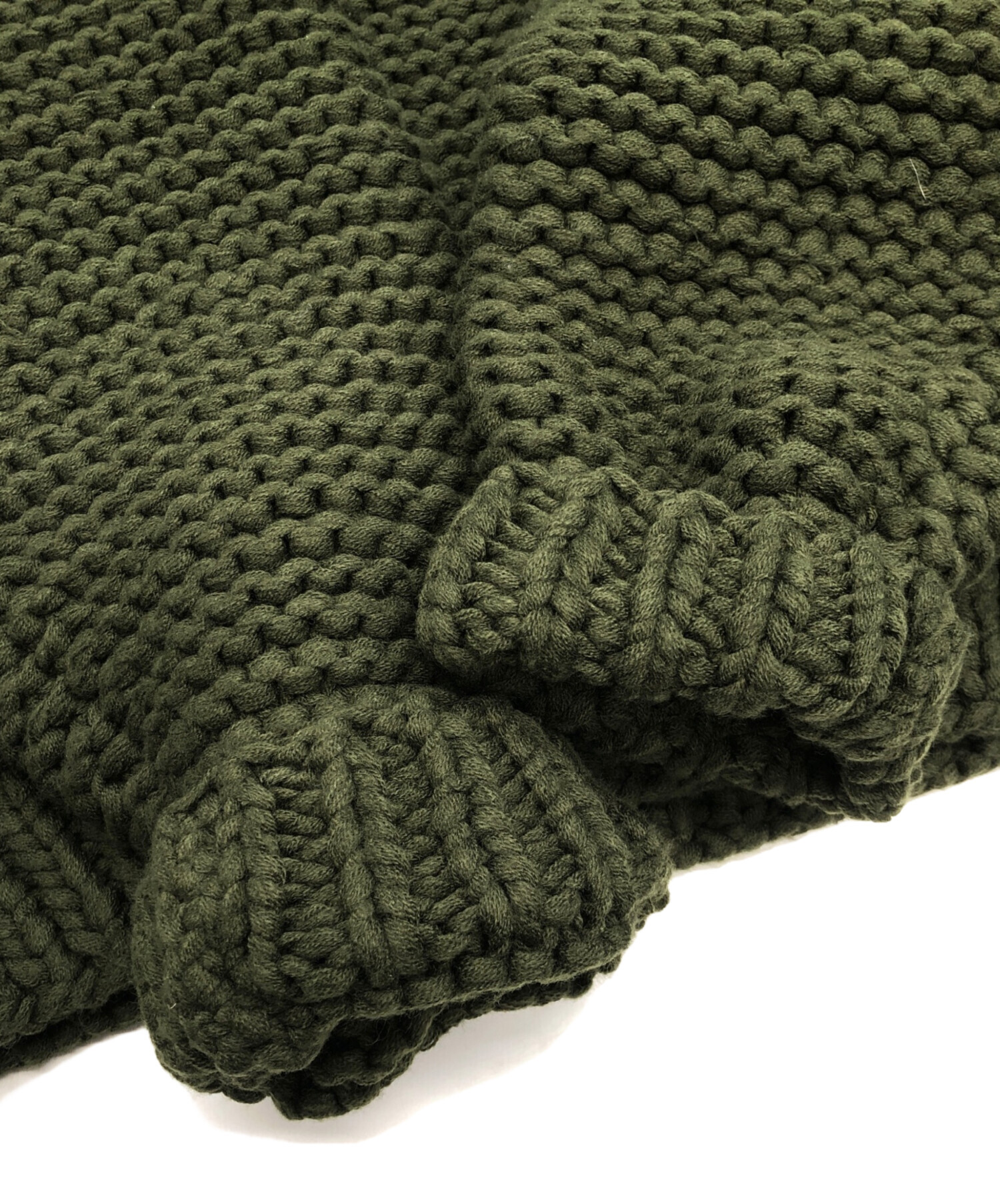 中古・古着通販】WTAPS (ダブルタップス) 厚手ニット グリーン サイズ