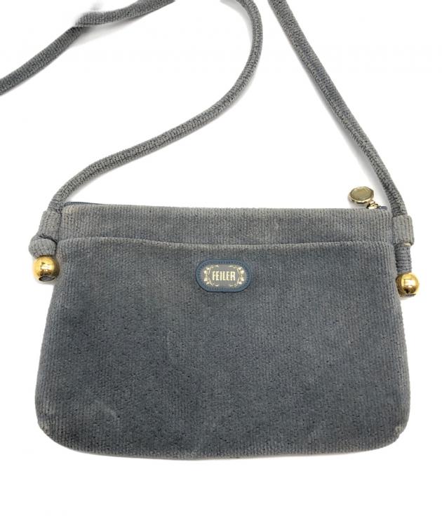 中古・古着通販】FEILER (フェイラー) ショルダーポーチ グレー