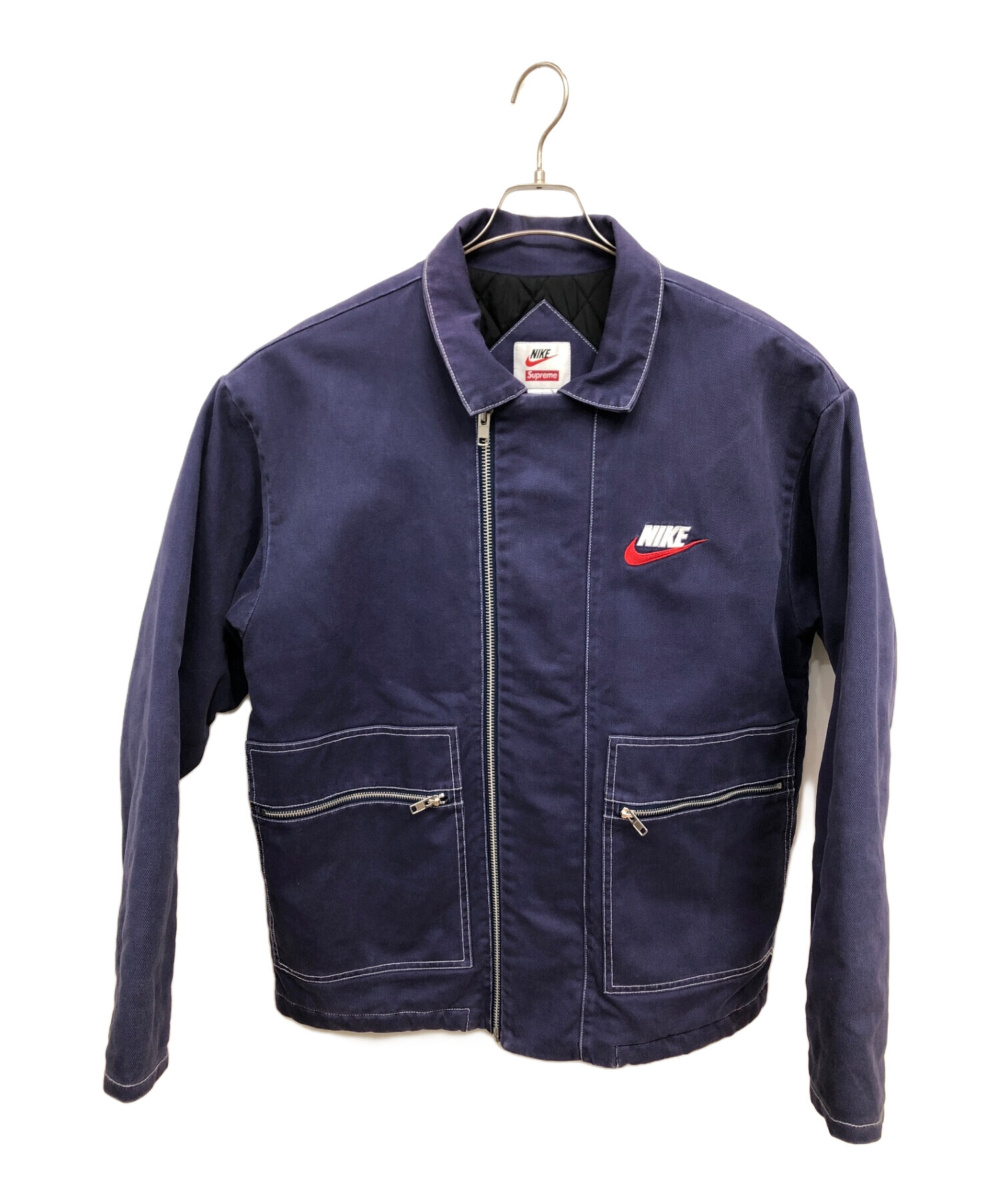 中古・古着通販】NIKE (ナイキ) Double Zip Quilted Work Jacket