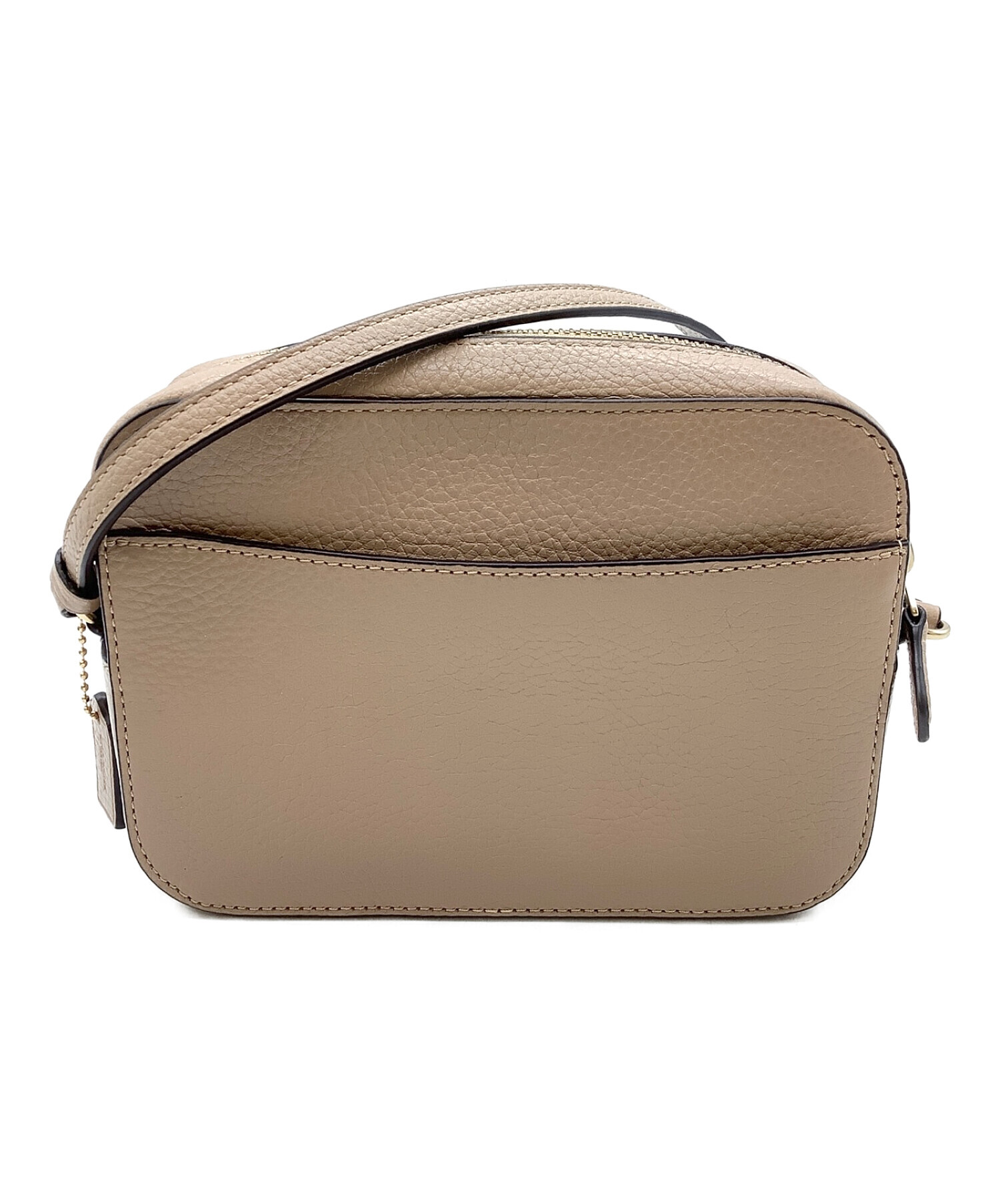 中古・古着通販】COACH (コーチ) ショルダーバッグ ベージュ｜ブランド