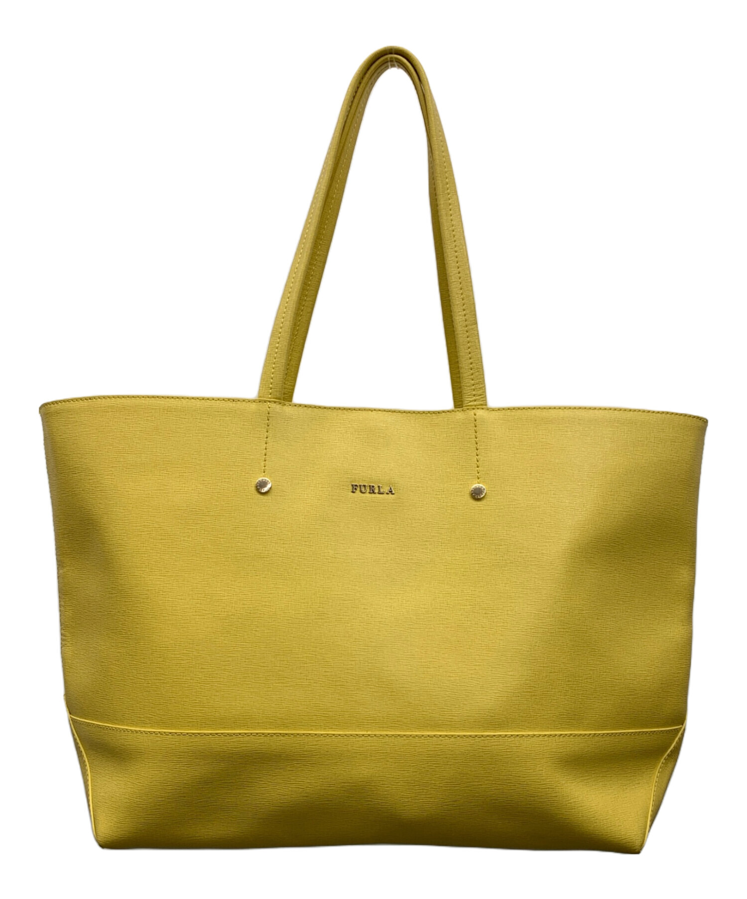 中古・古着通販】FURLA (フルラ) トートバッグ イエロー｜ブランド